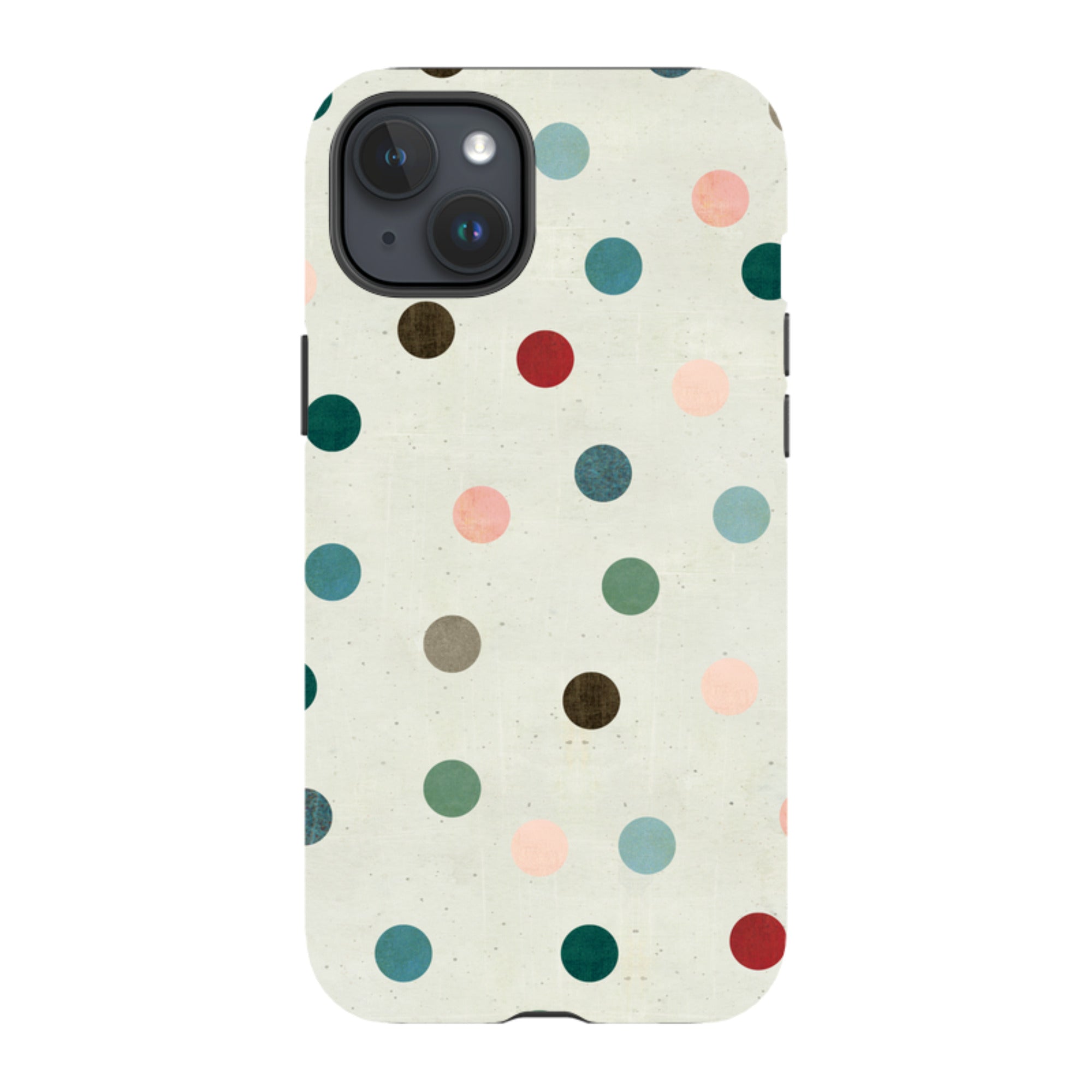 iPhone Tough Case - Whale Rider Dots By Katherine Quinn