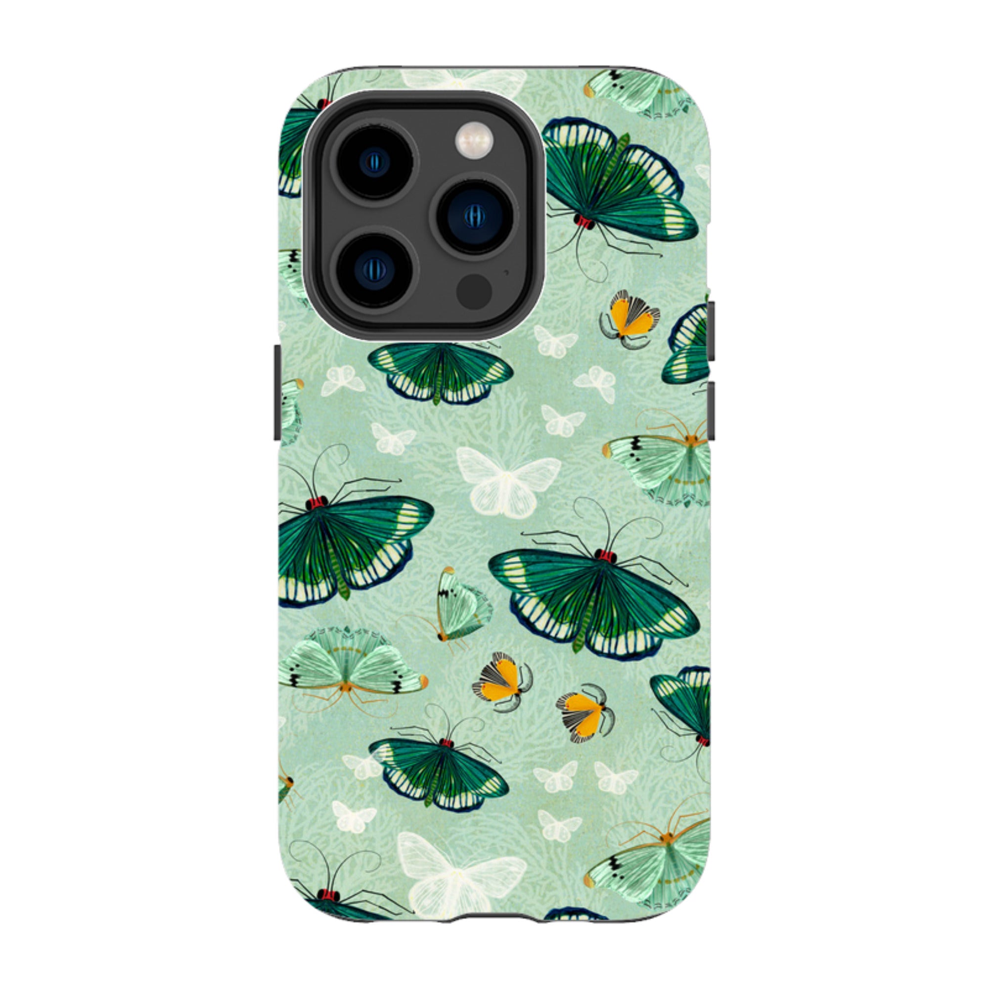 iPhone Tough Case - Night Flutter By Katherine Quinn