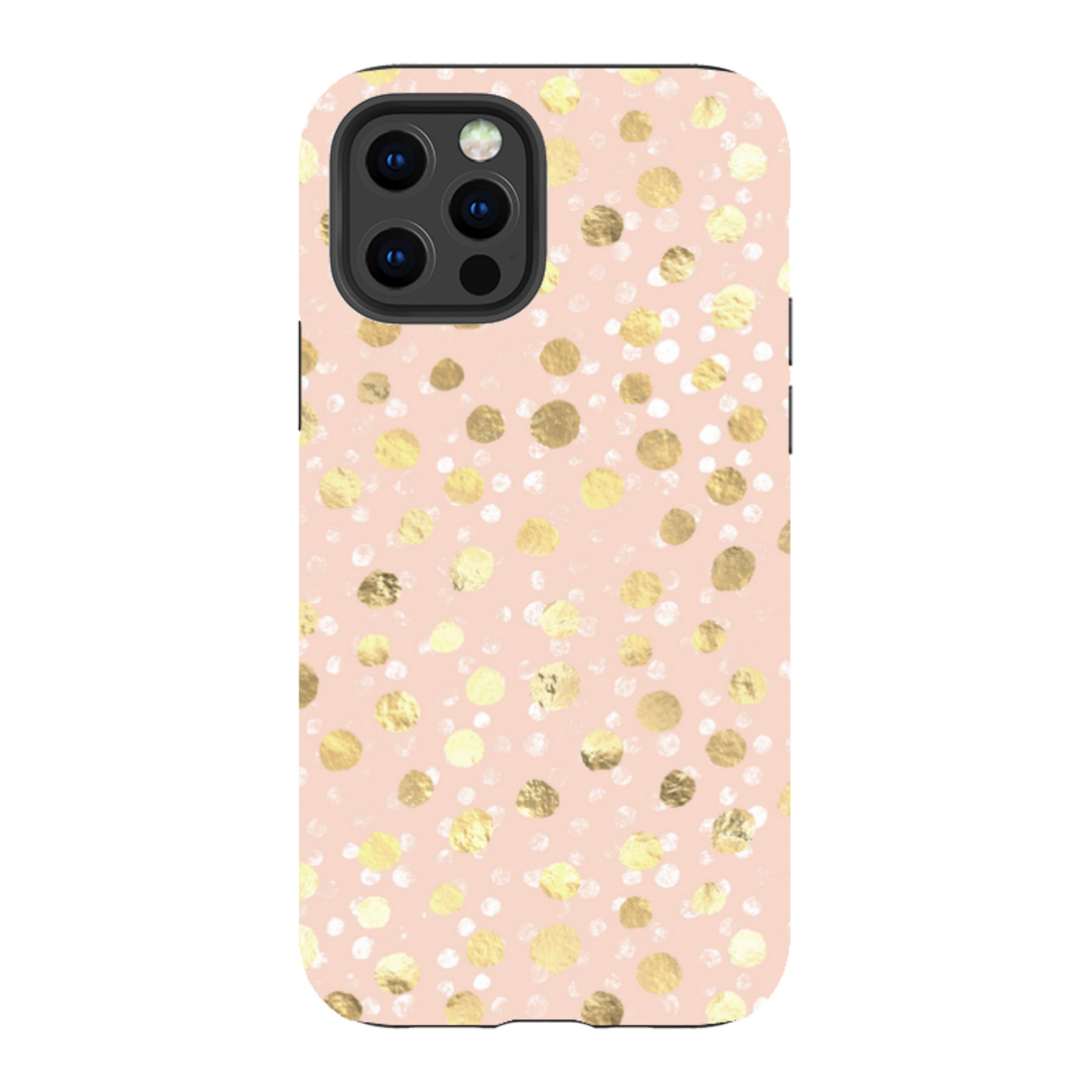 iPhone Tough Case - Marble Dots II (case does not glitter)