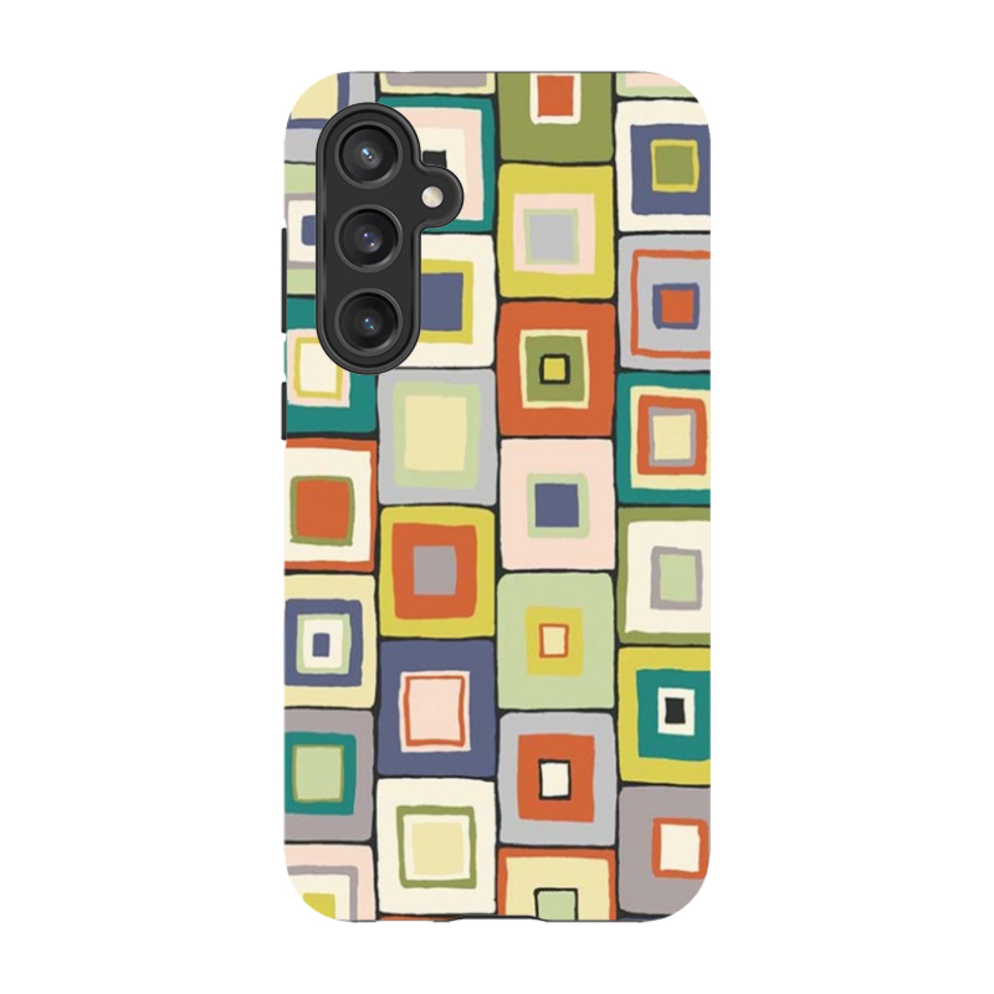 Samsung Tough Case - Atelier Blanket Squares Urbane By Sarah Campbell