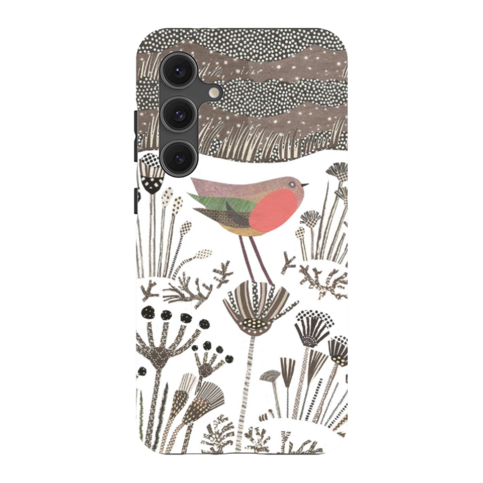 Samsung Tough Case - Robin in Snow By Jane Robbins
