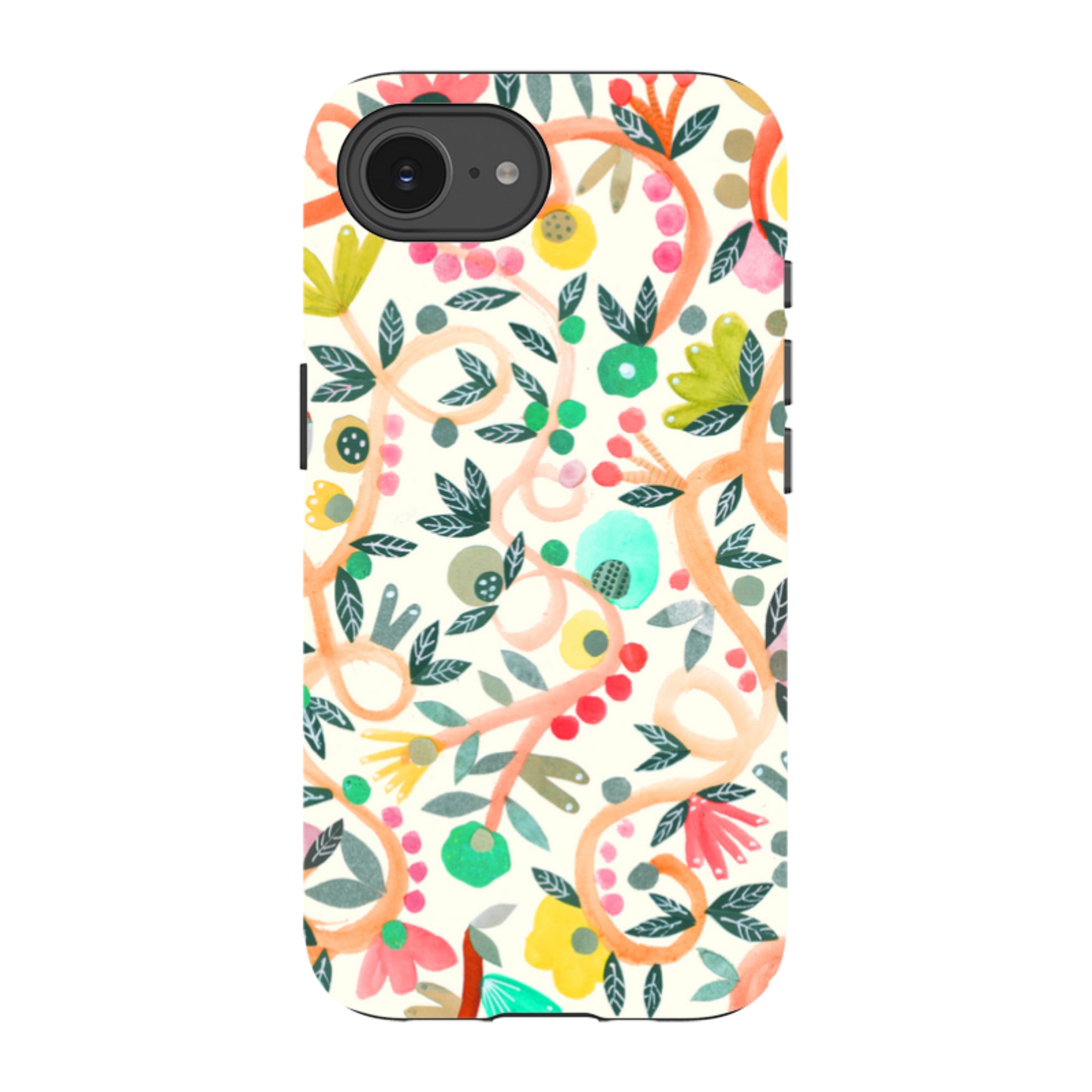 iPhone Tough Case - Floral By Gabriela Larios