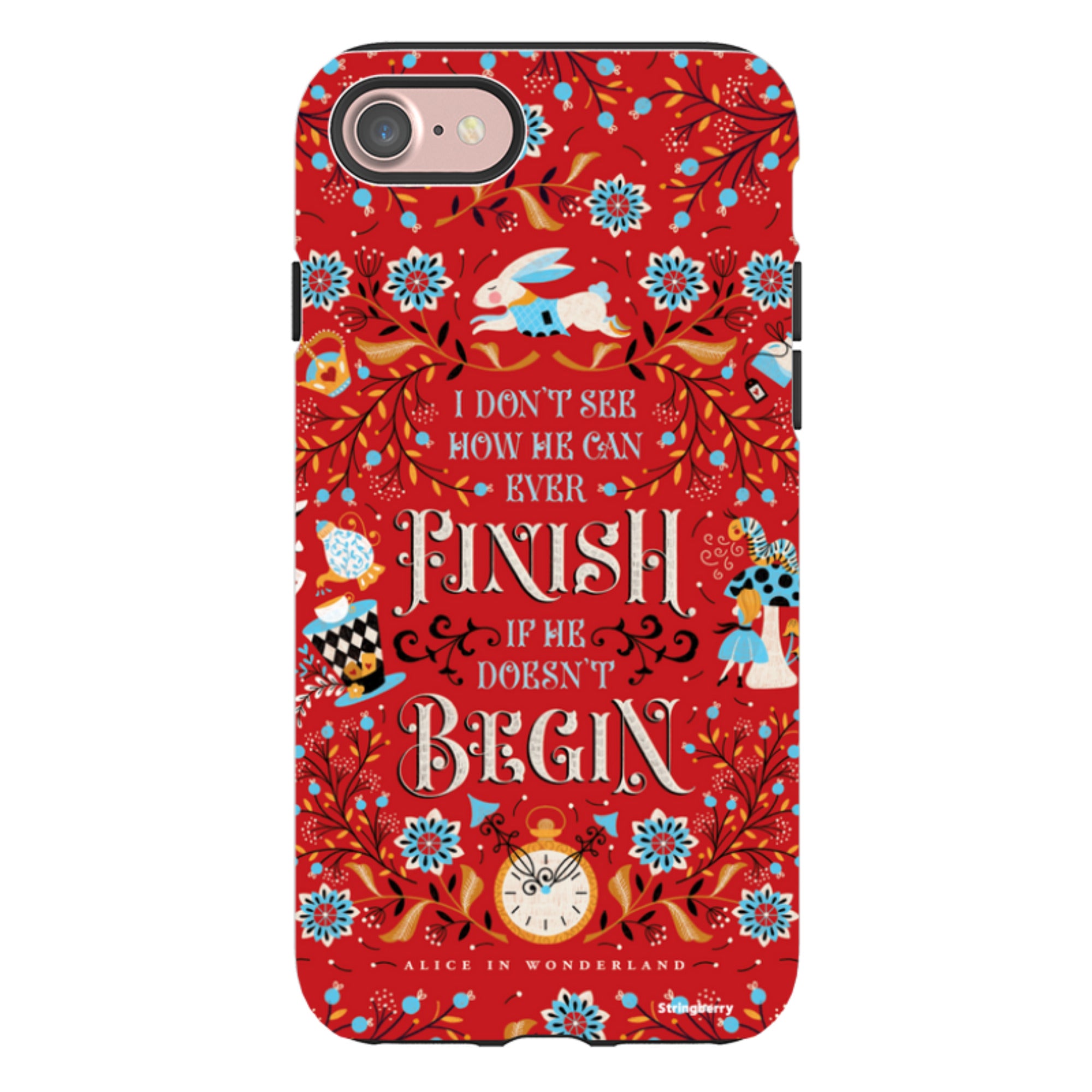 iPhone Tough Case - Alice By Jenny Zemanek