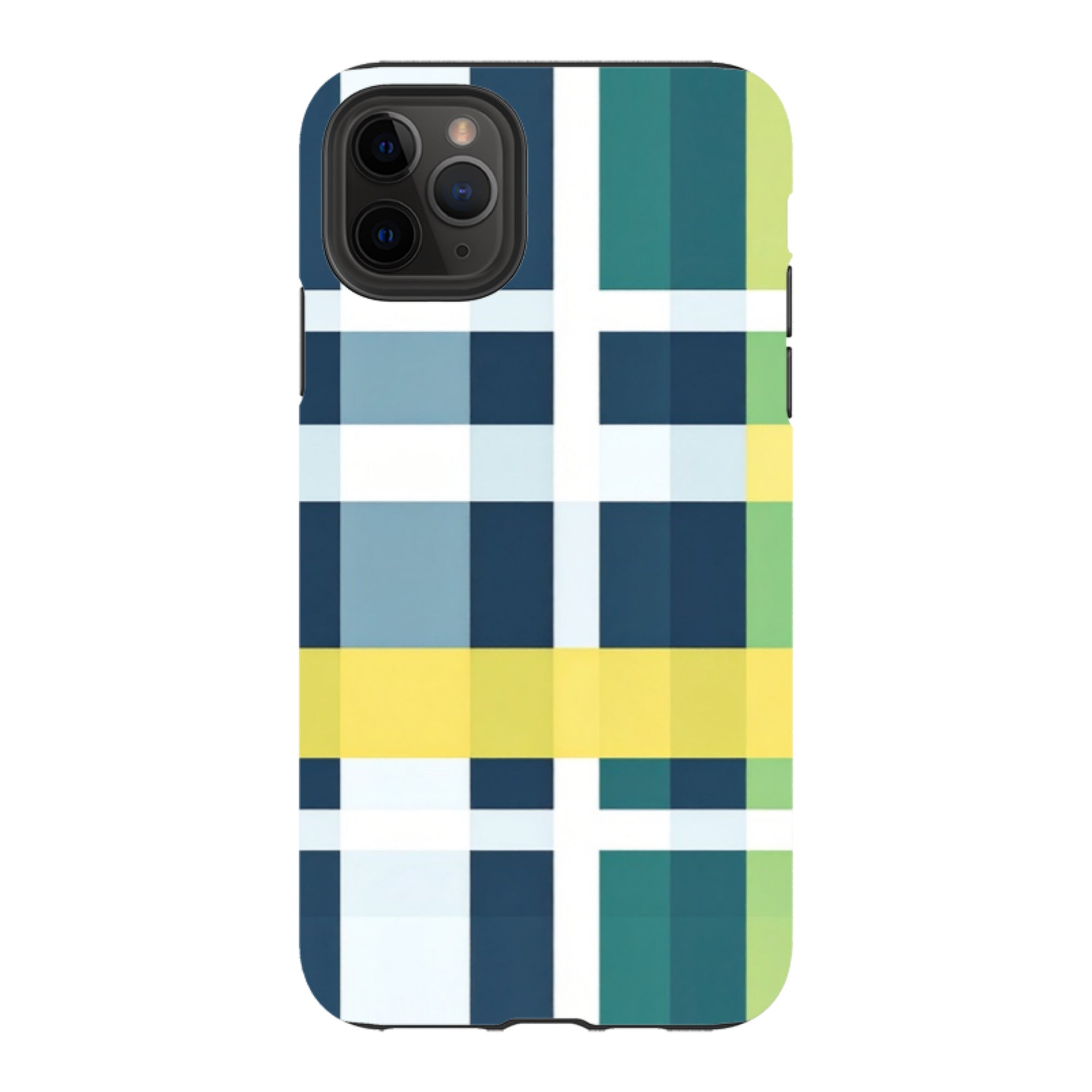iPhone Tough Case - Forest Gingham