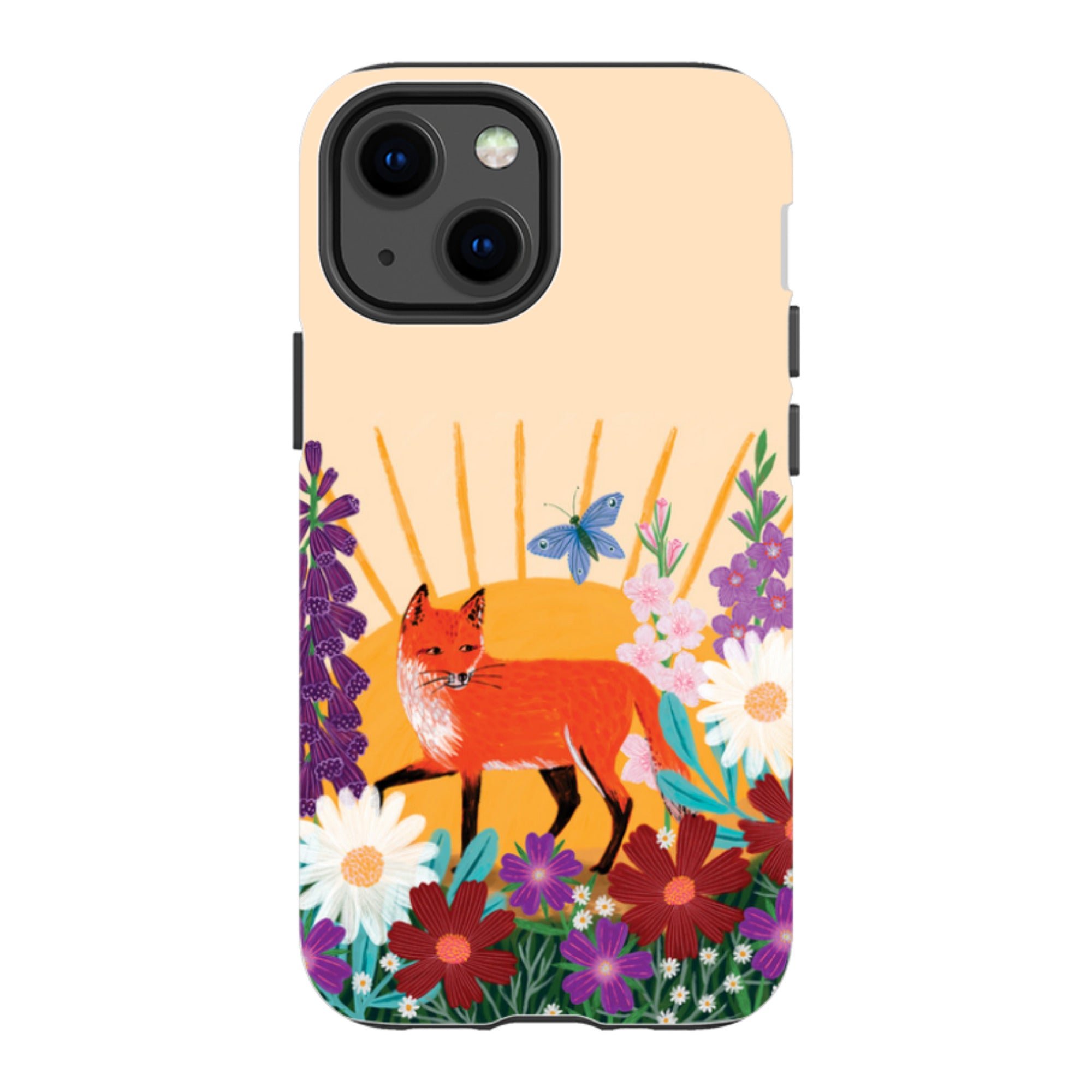 iPhone Tough Case - Summer Fox By Lee Foster Wilson