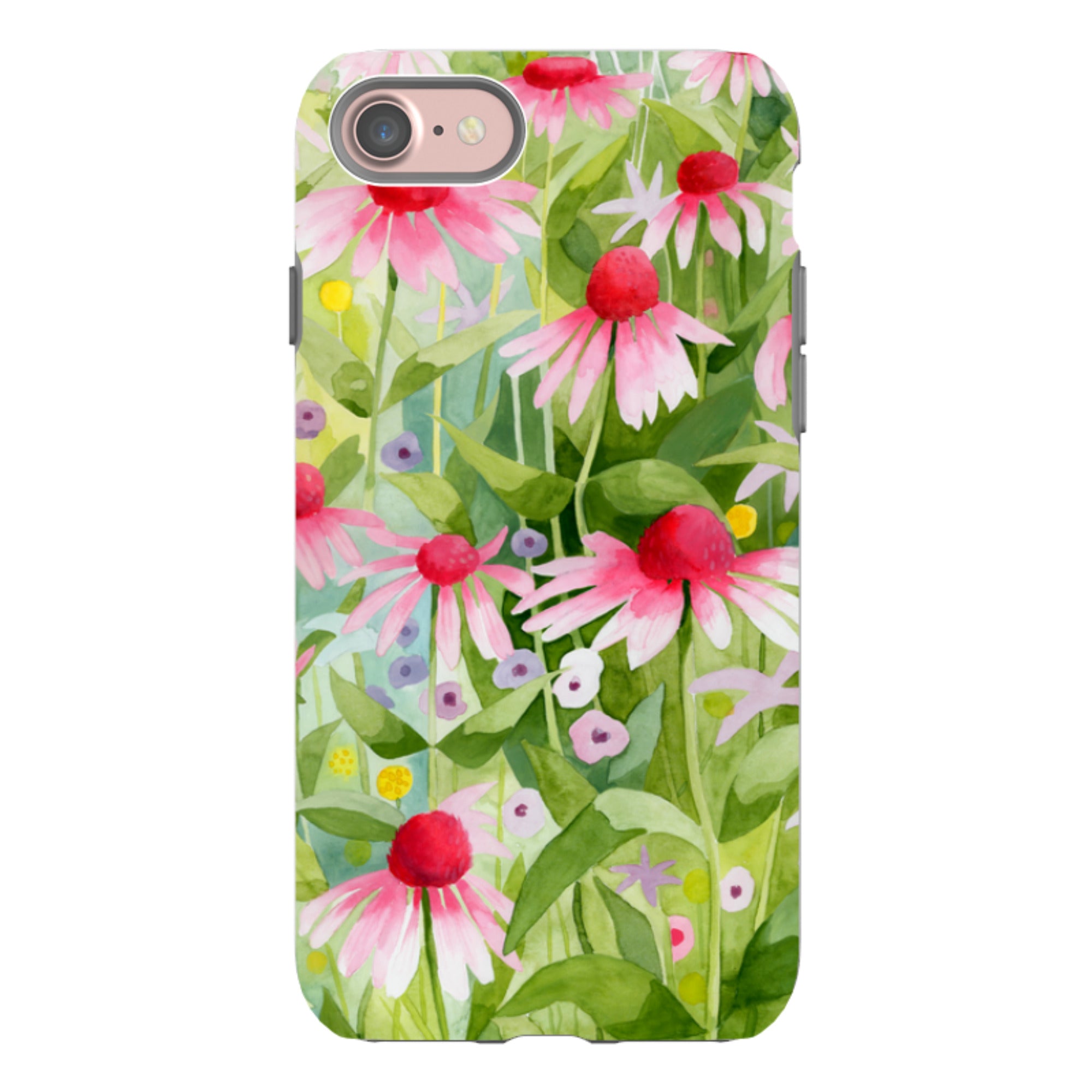 iPhone Tough Case - Summer Echinacea By Bex Parkin