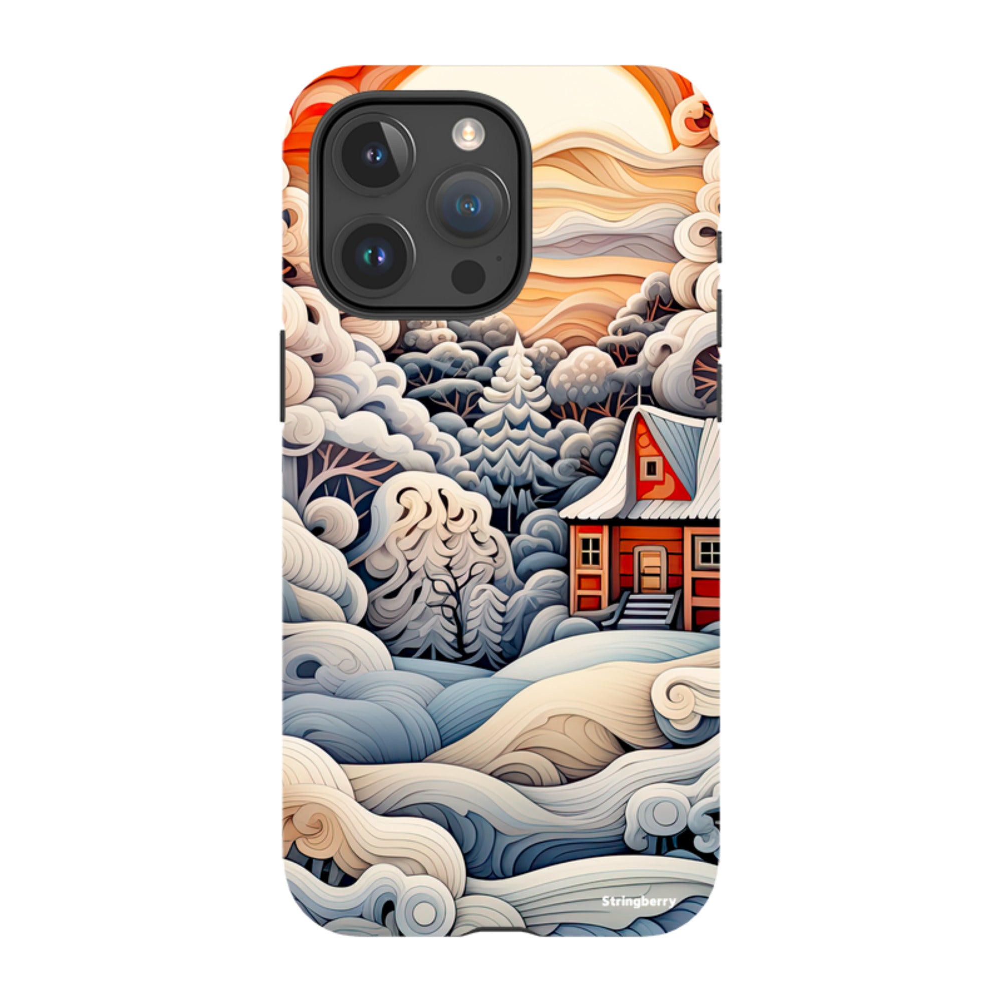 iPhone Tough Case - Winter World IV