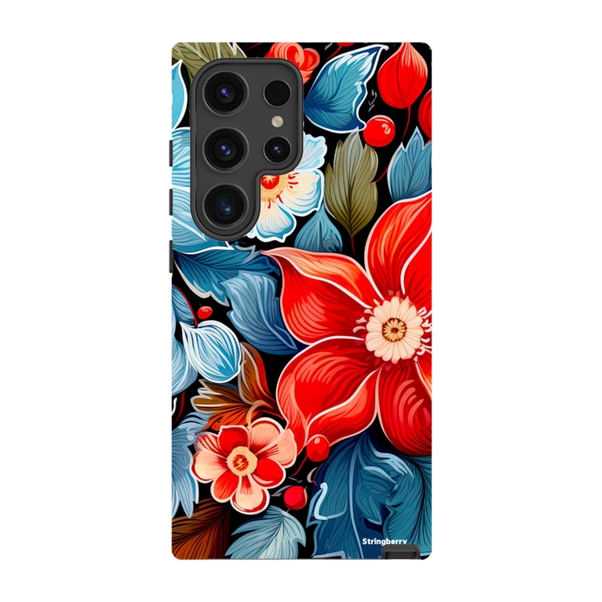Samsung Tough Case - Red Bells