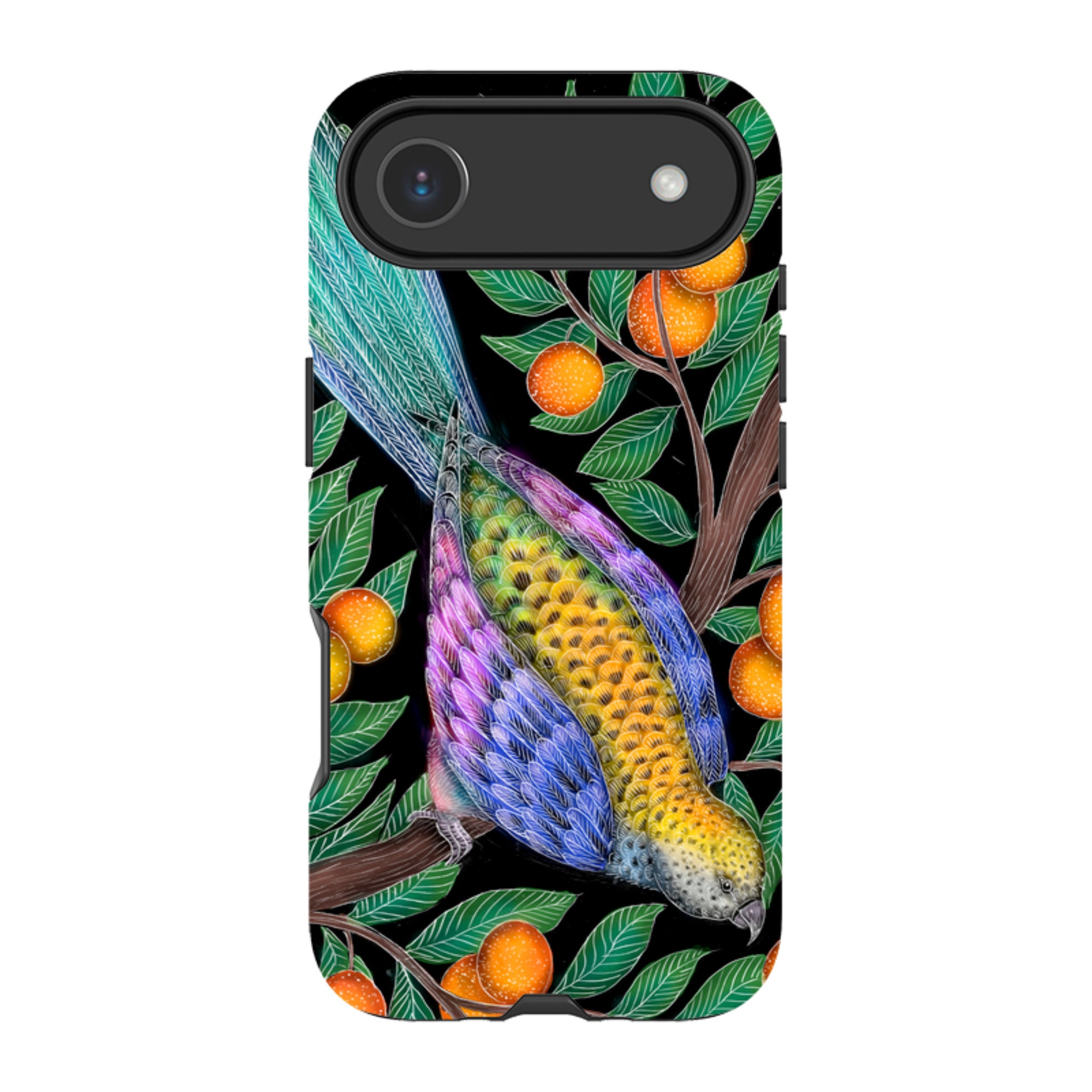 iPhone MagSafe Tough Case -  Parrot By Catherine Rowe