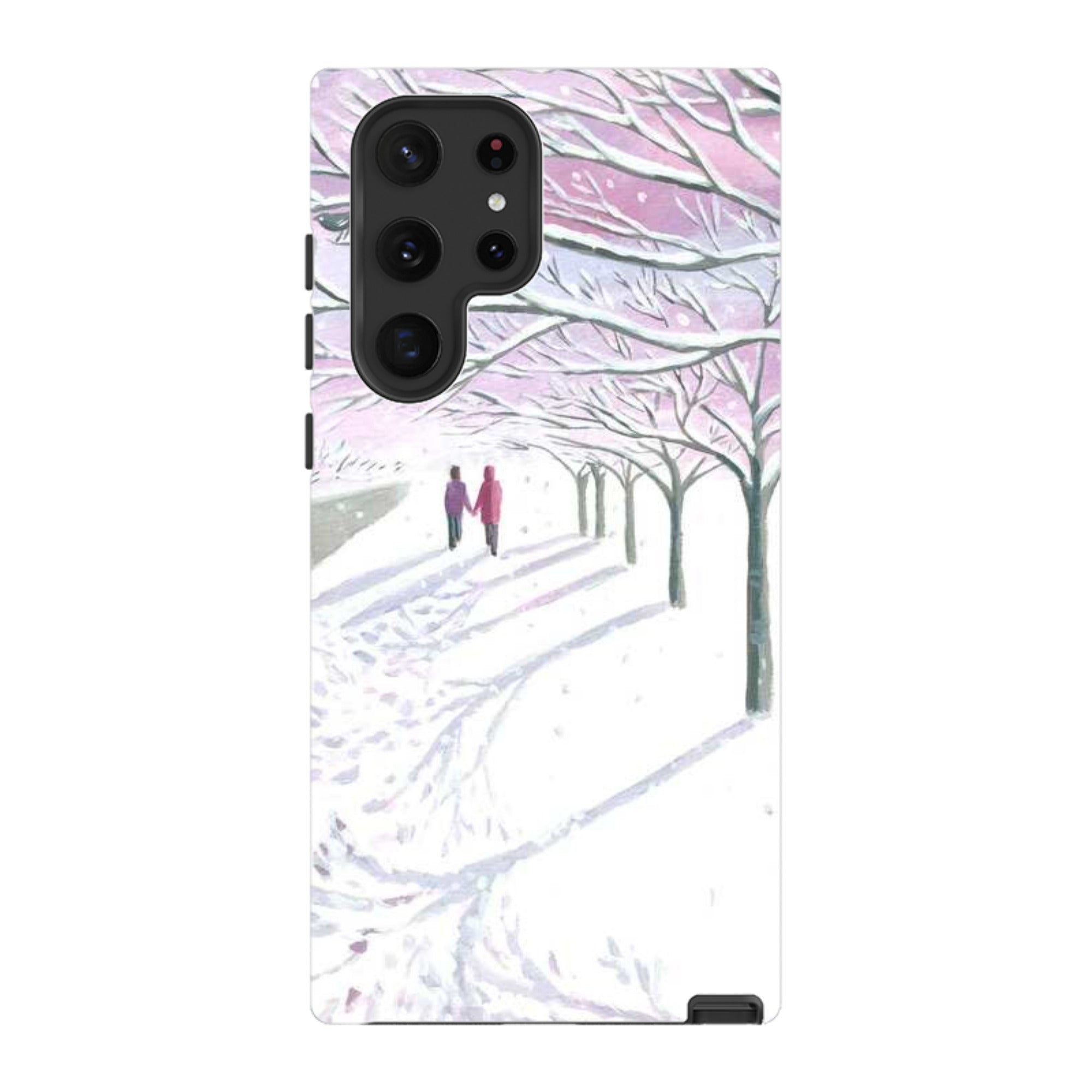 Samsung Tough Case - Snowy Park By Mary Stubberfield