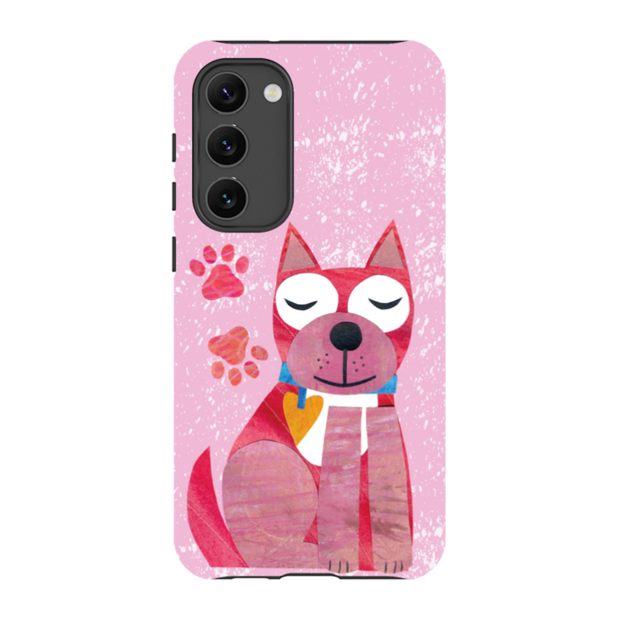 Samsung Tough Case - Dog With Heart By Tracey English