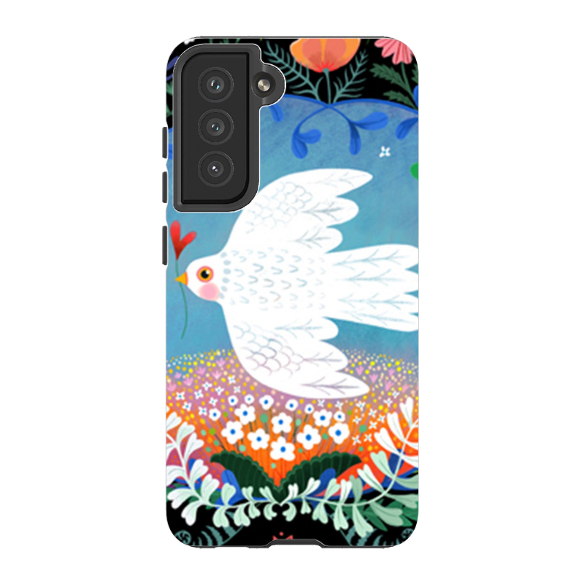 Samsung Tough Case - Peacebird By Mia Underwood