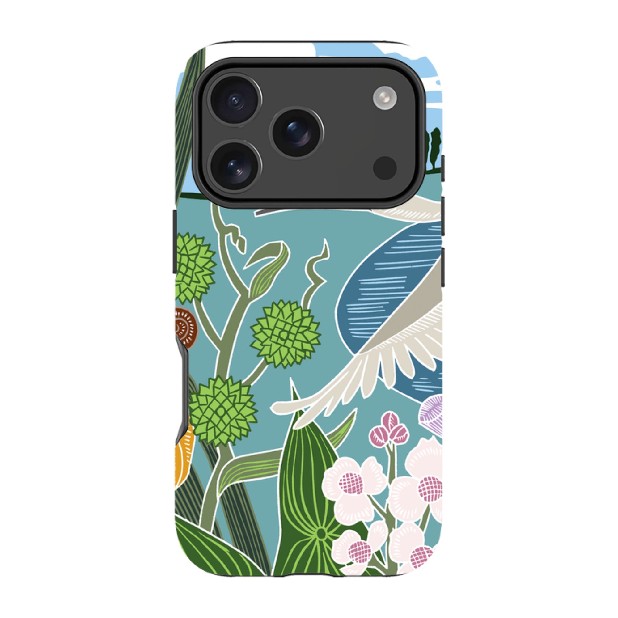 iPhone Tough Case - Spoonbill By Kate Heiss