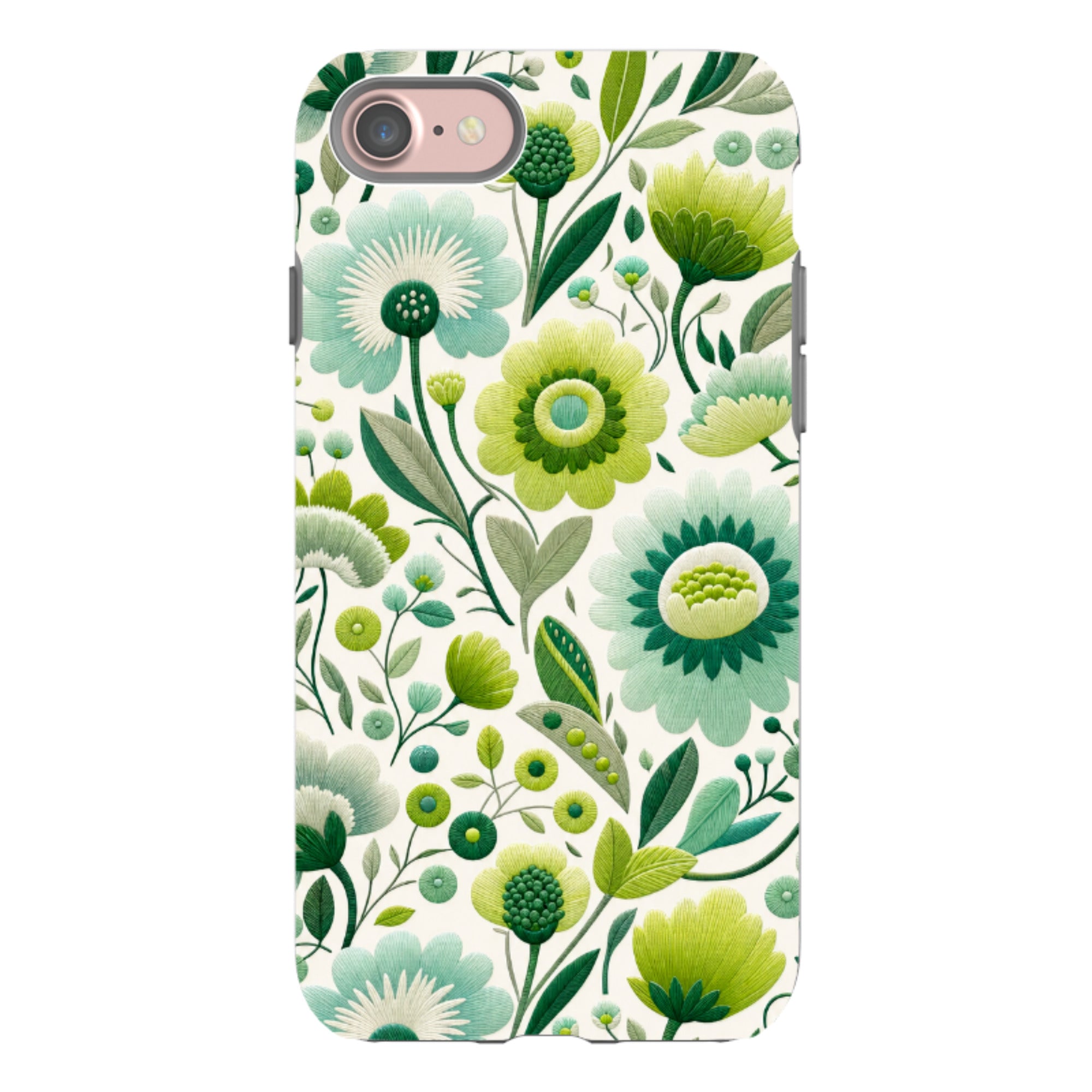 iPhone Tough Case - Folk Art Floral