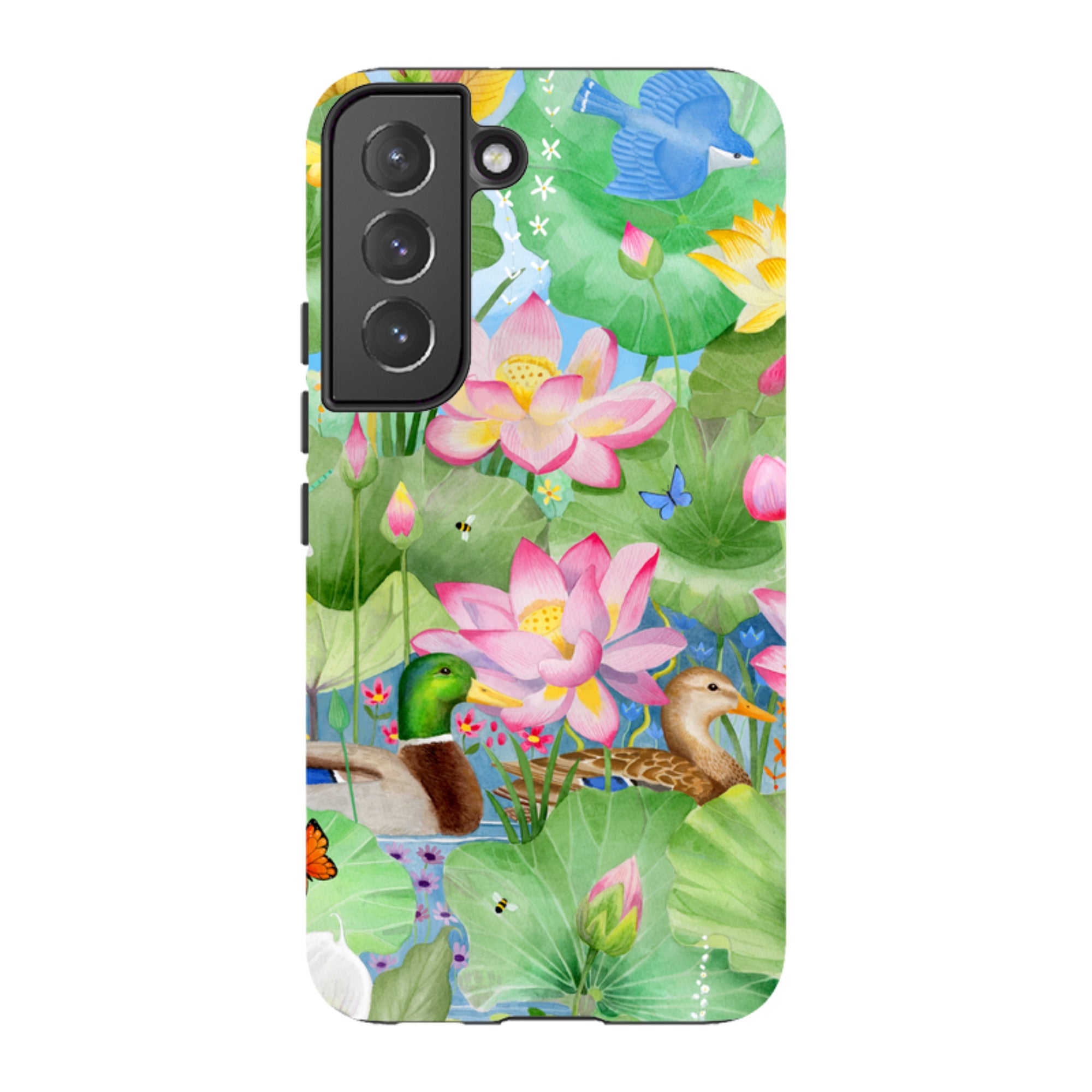 Samsung Tough Case - Waterlily Pond By Bex Parkin