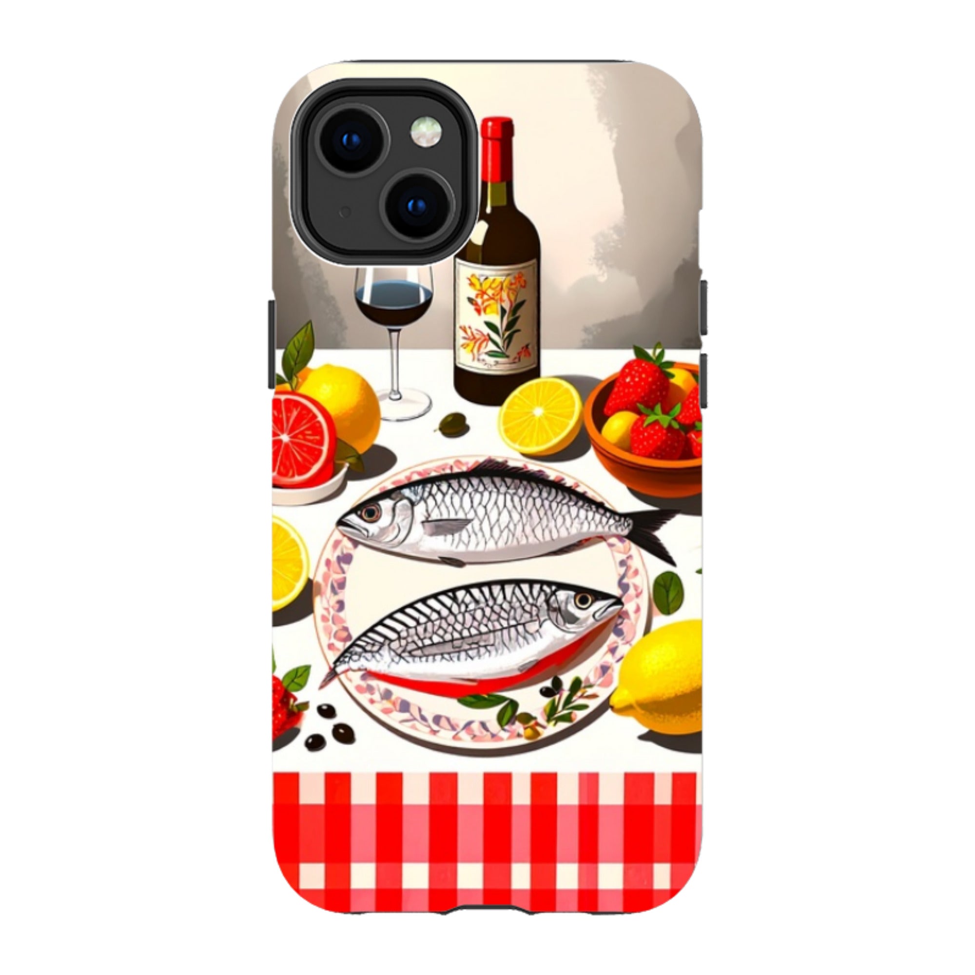iPhone Tough Case - Plate Of Sardines