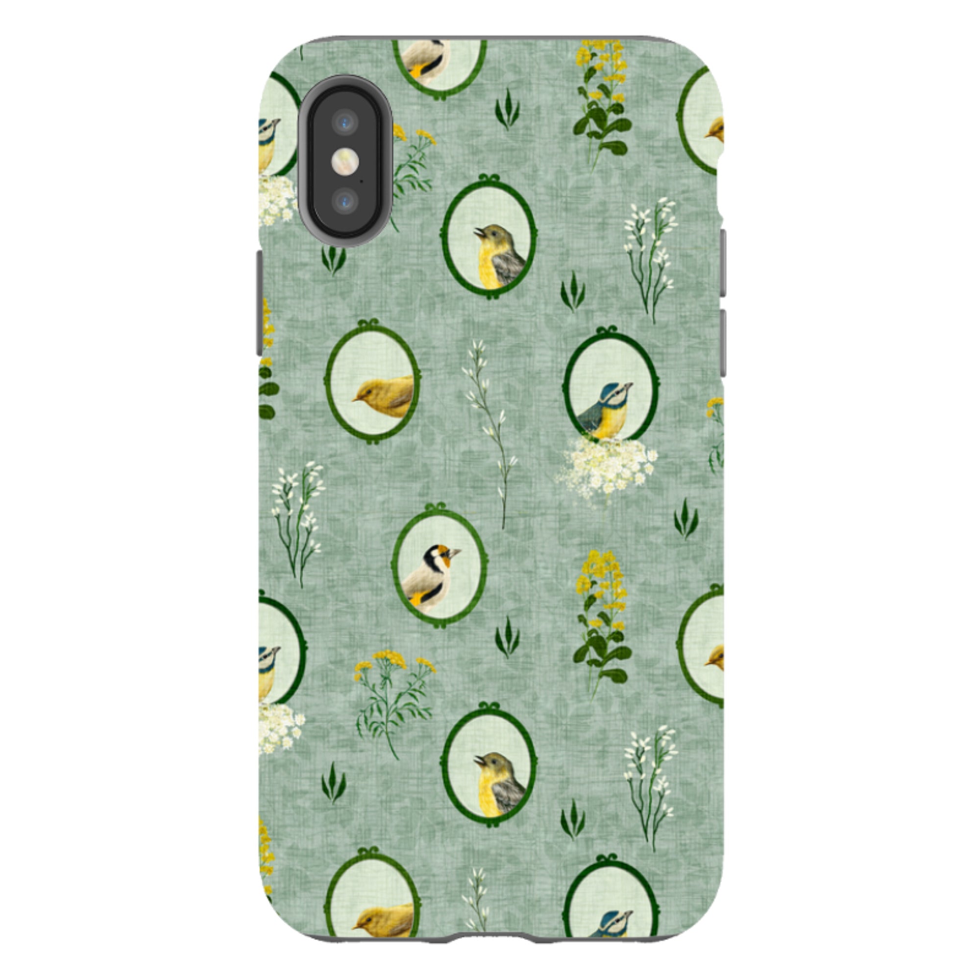 iPhone Tough Case - Song Bird Frames By Katherine Quinn