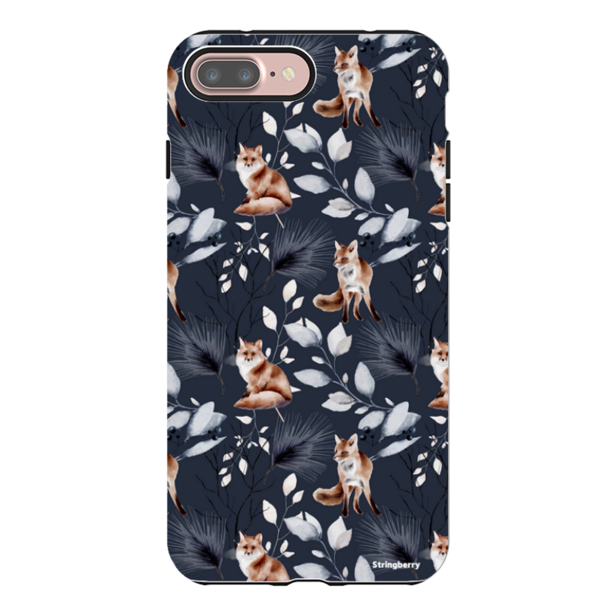 iPhone Tough Case - Foxy Xmas