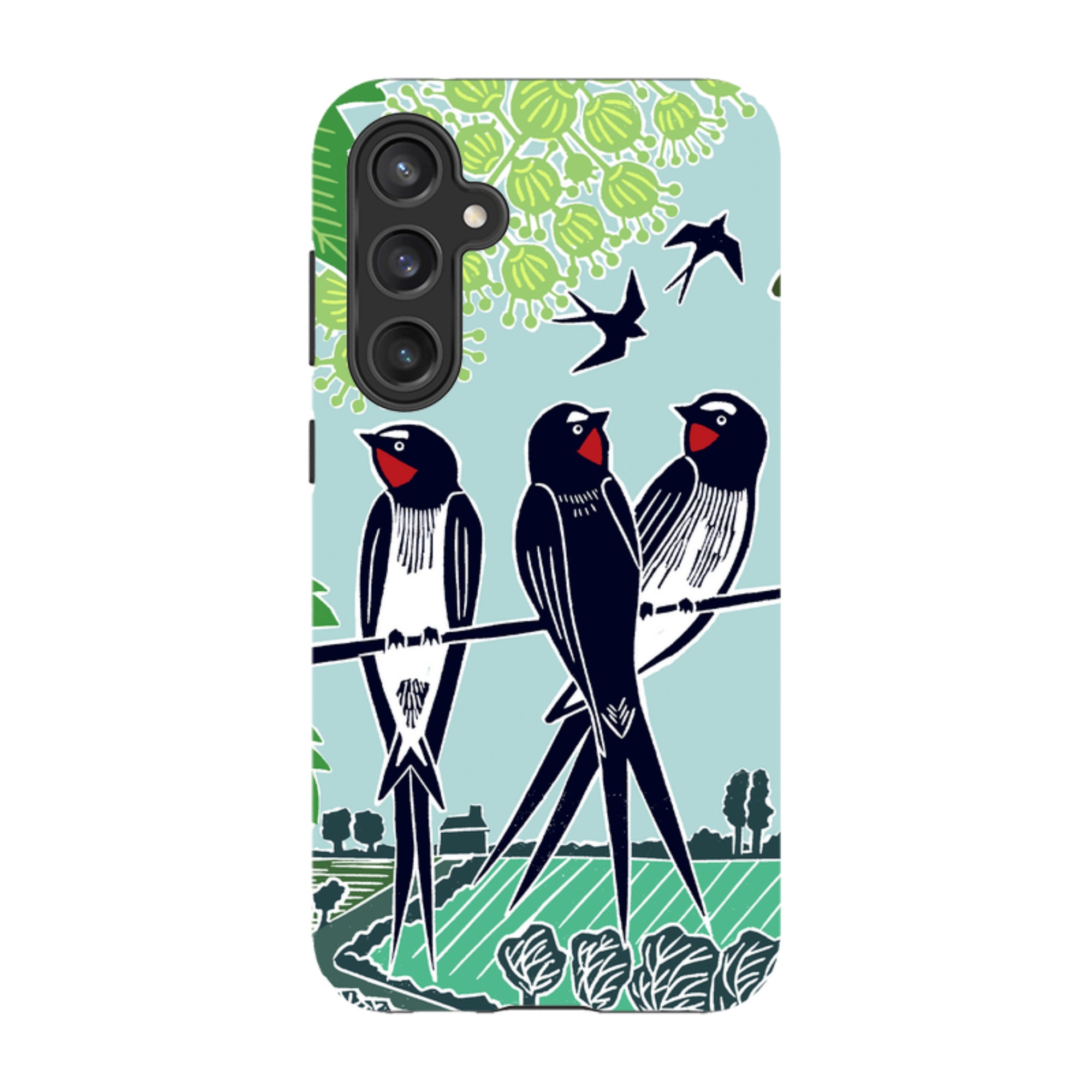 Samsung Tough Case - Swallows By Kate Heiss