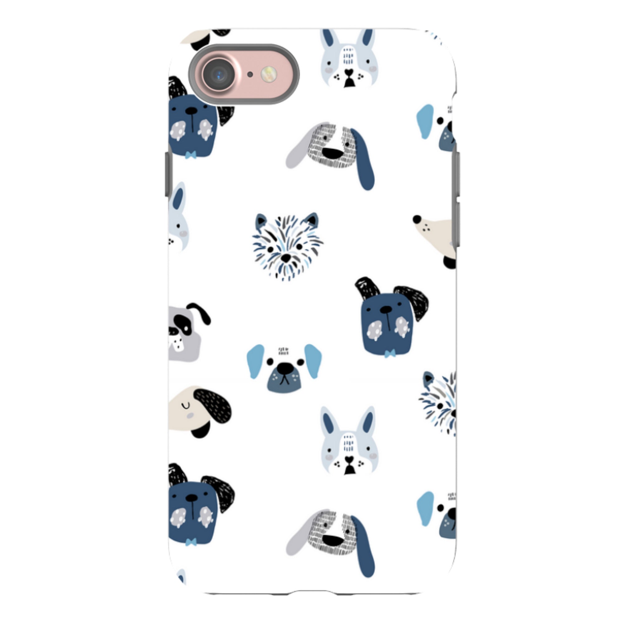 iPhone Tough Case - Dog Pattern