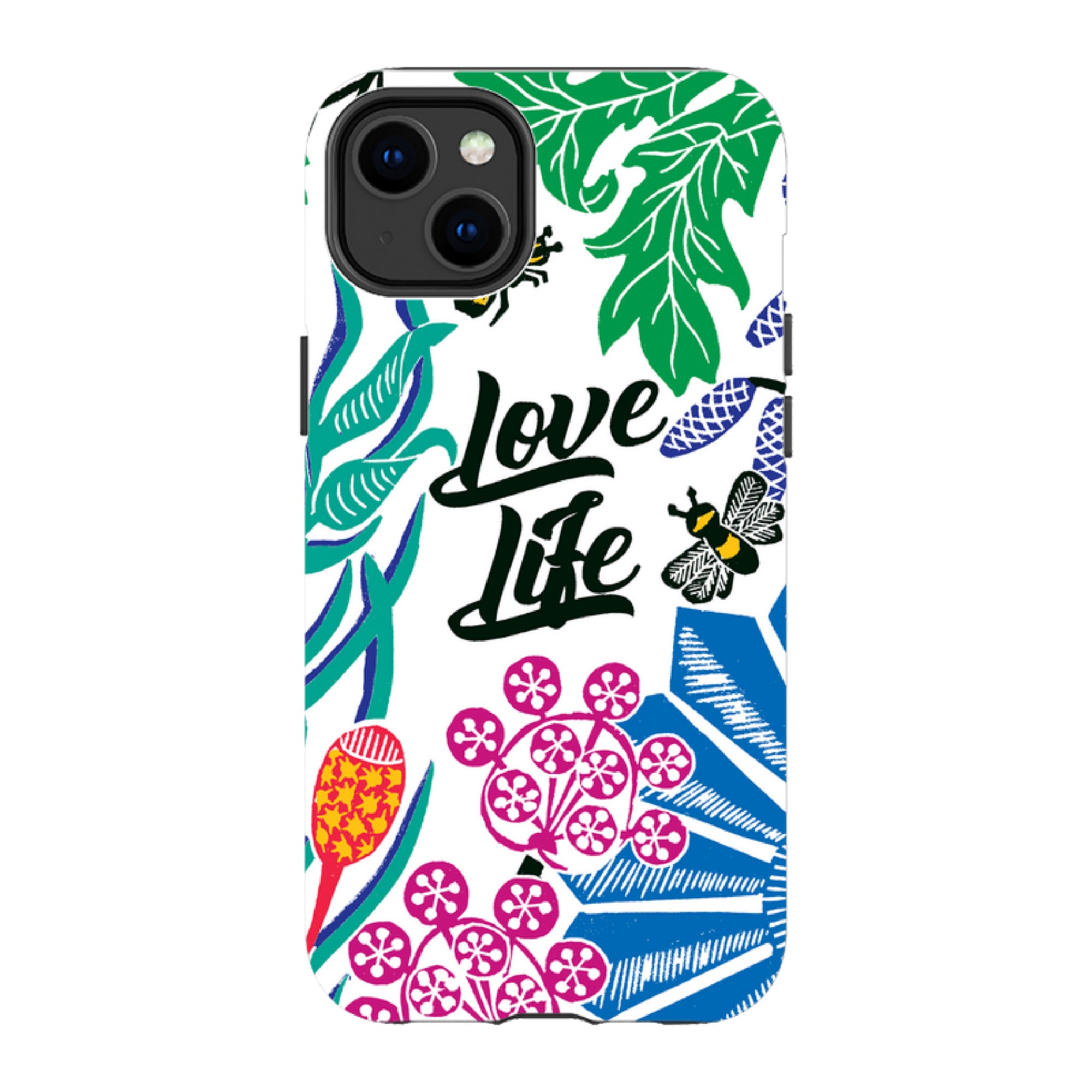 iPhone Tough Case - Love Life By Kate Heiss
