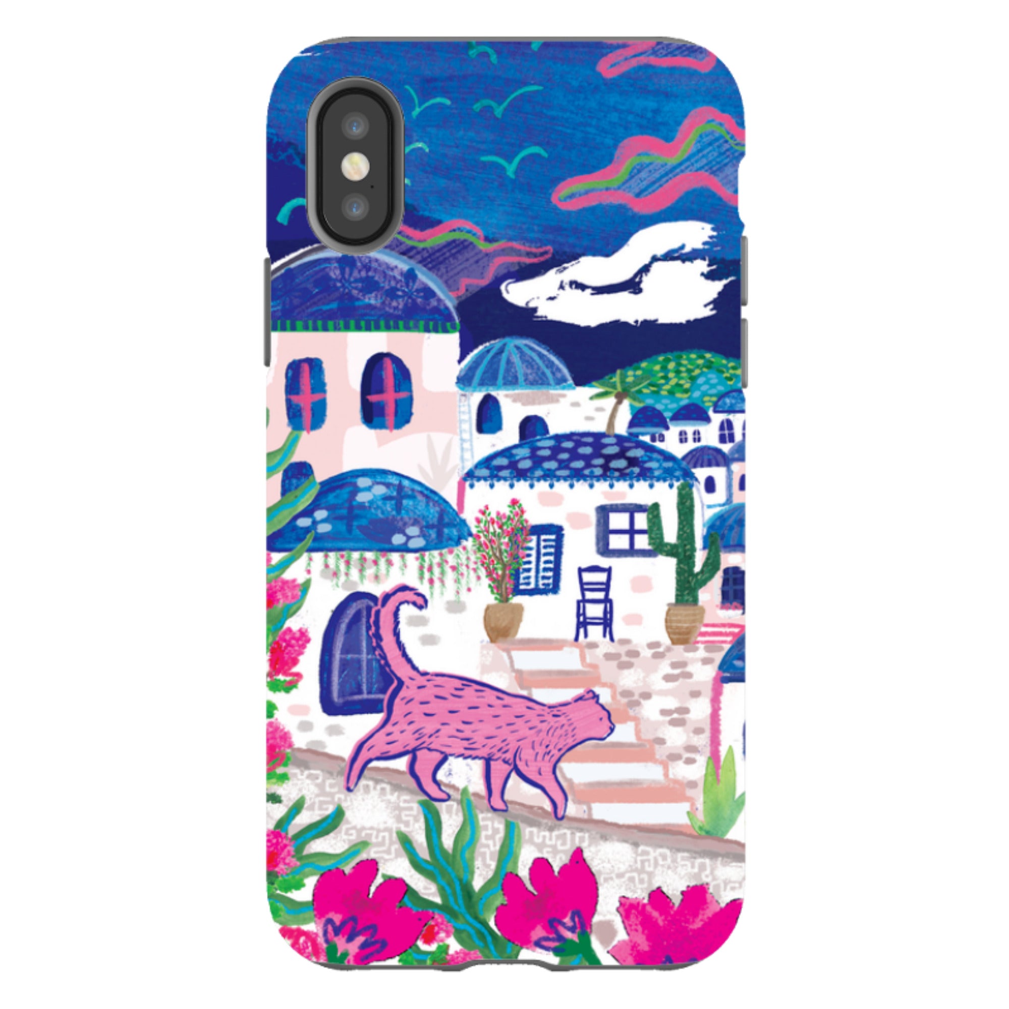 iPhone Tough Case - Sapphire Seas By Emma Frances Grant