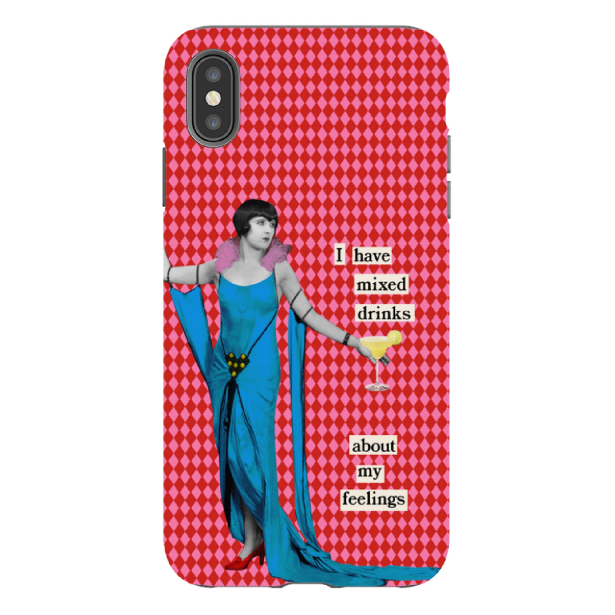 iPhone Tough Case - Mixed Drinks By Clare Jordan