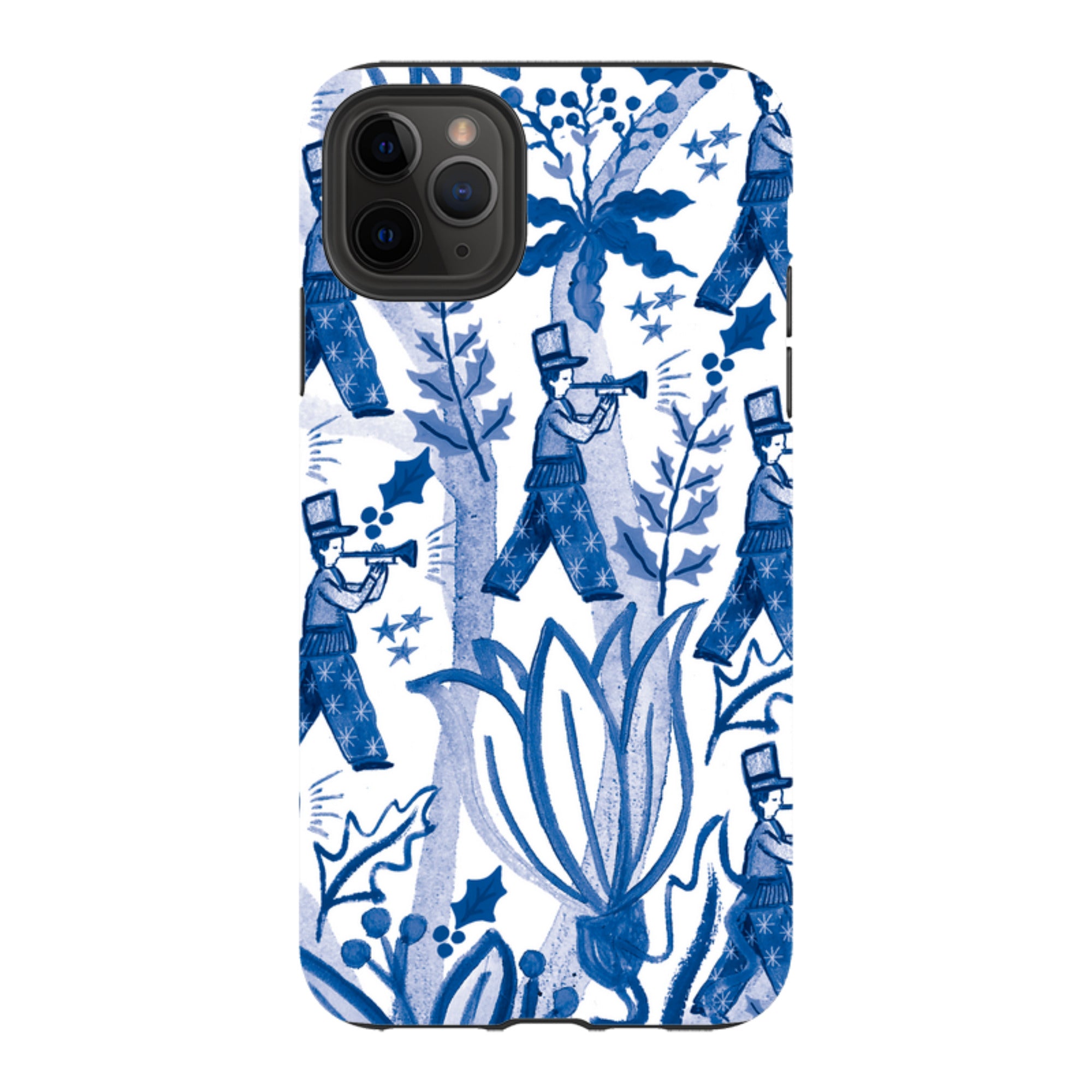 iPhone Tough Case - Ten Pipers Piping By Emma Frances Grant