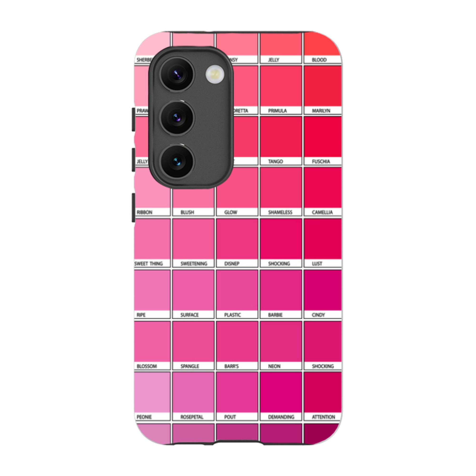 Samsung Tough Case - Pink Chromology By Kitty Joseph