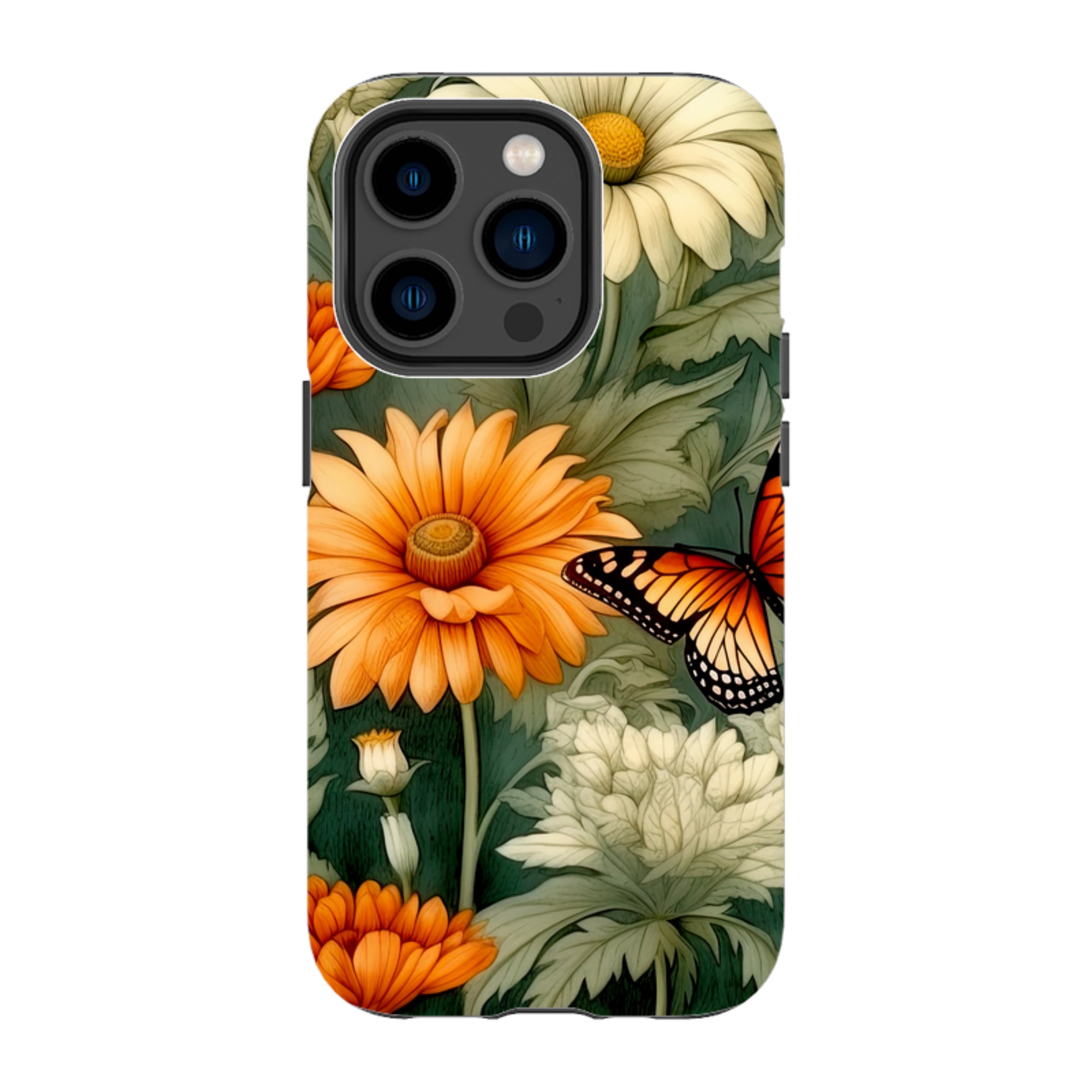 iPhone Case - Butterfly Daisies IV