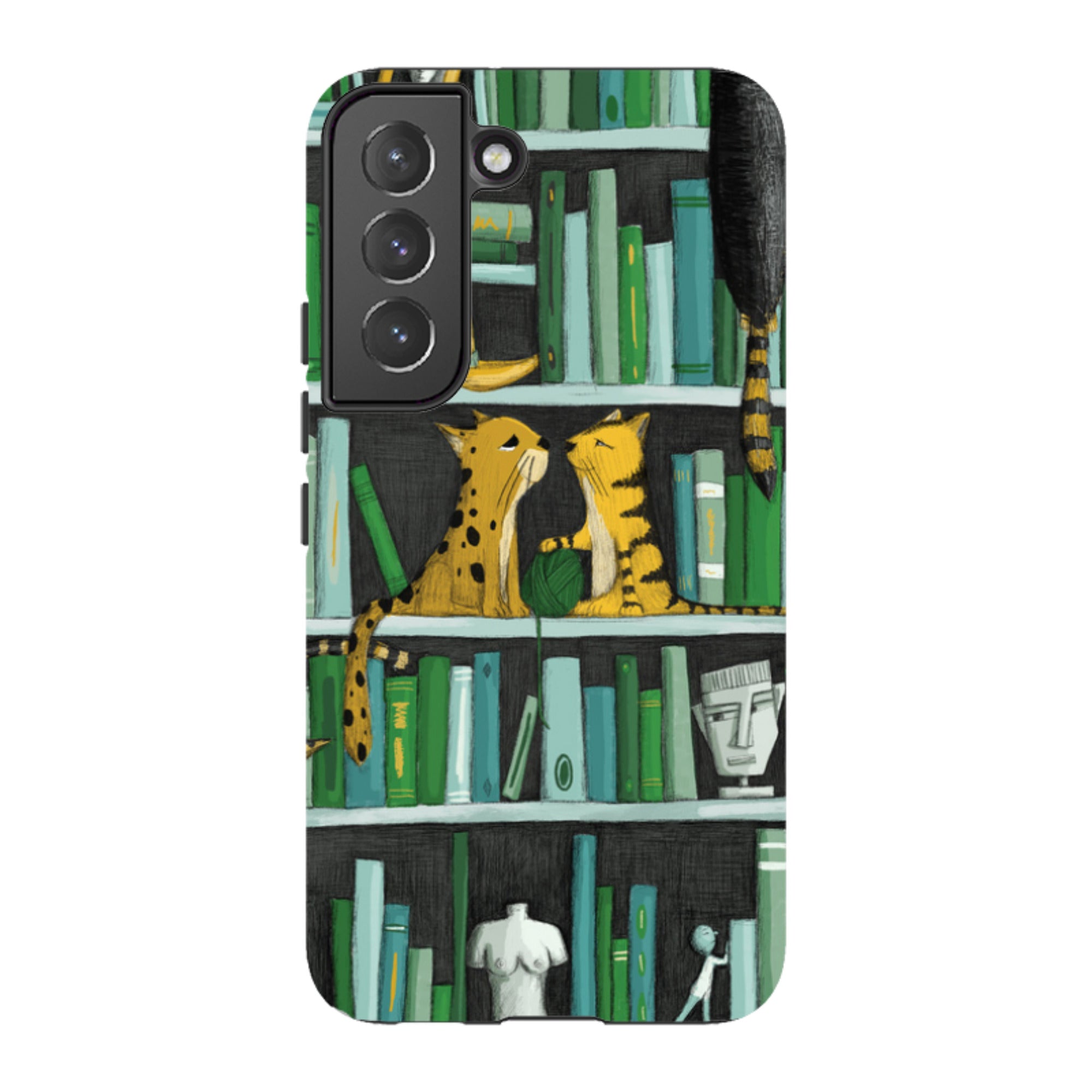 Samsung Tough Case - Library Friends By Maja Lindberg