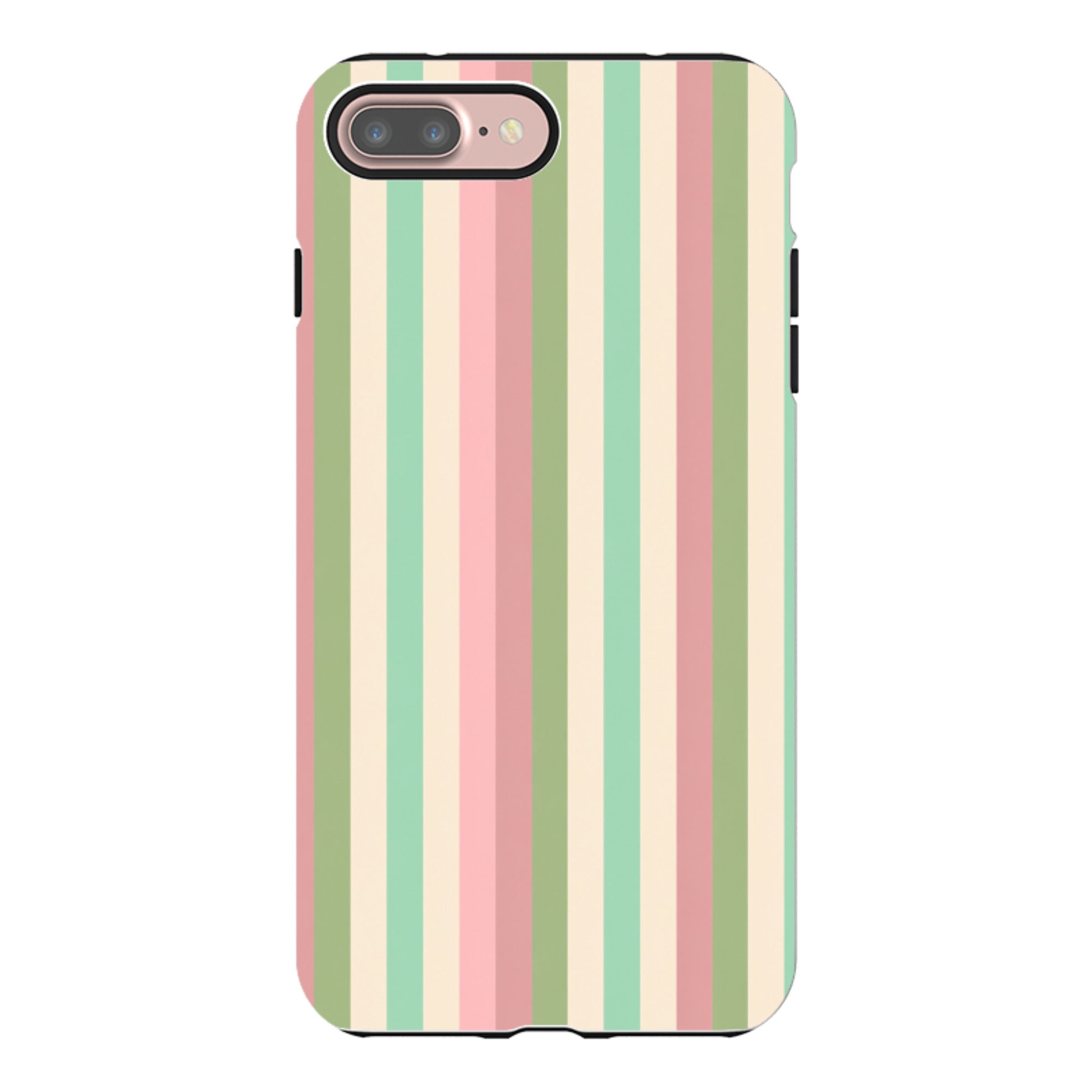 iPhone Tough Case - Pastel Stripe