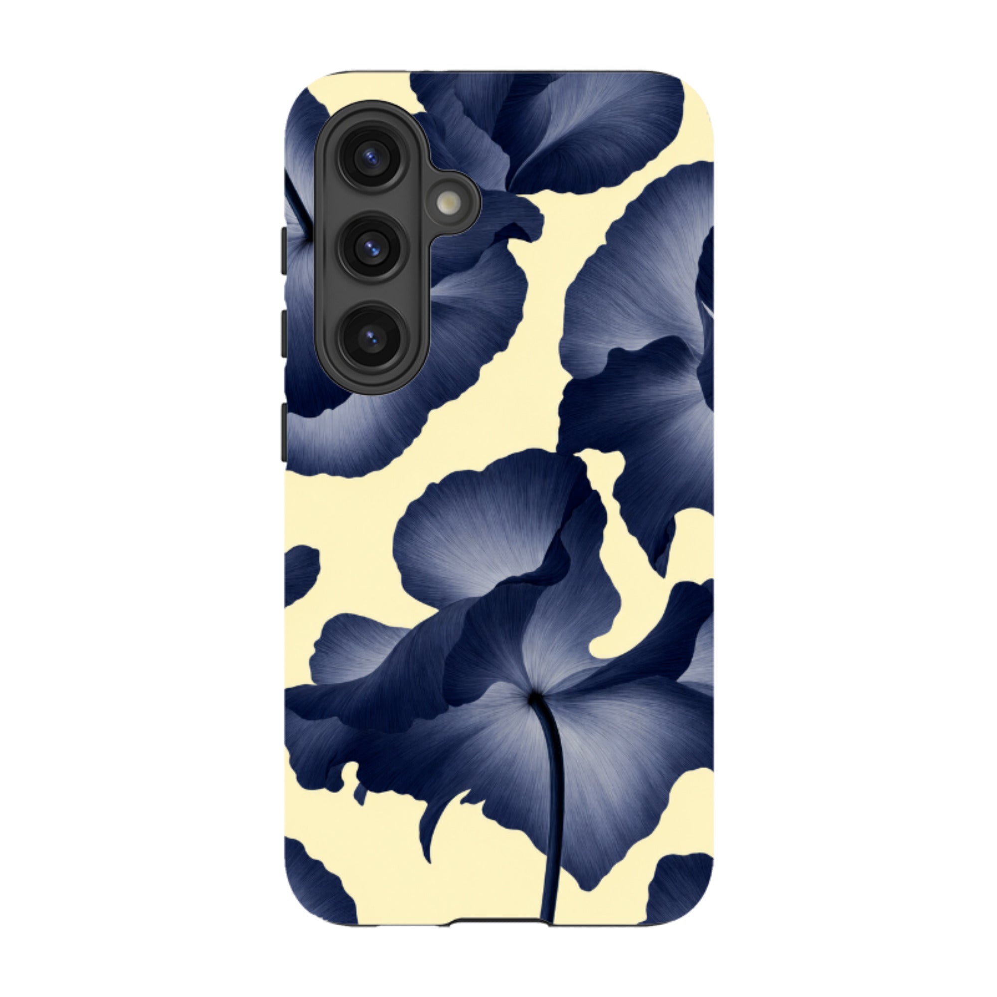Samsung Tough Case - Navy Blue Poppy