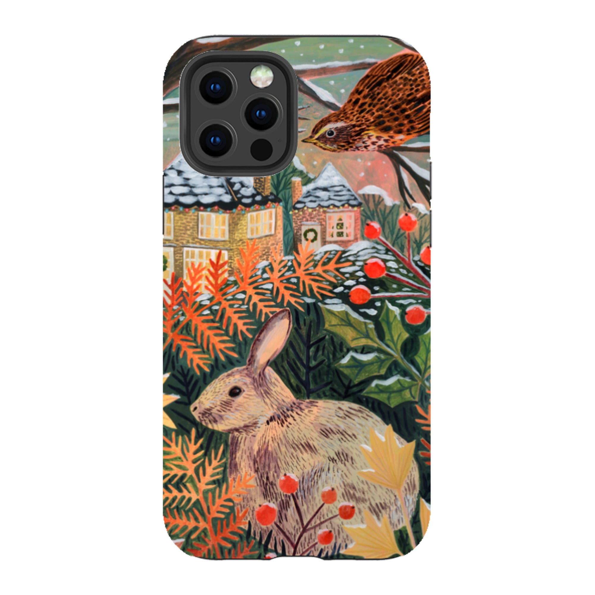 iPhone Tough Case - Rabbit By Lee Foster Wilson