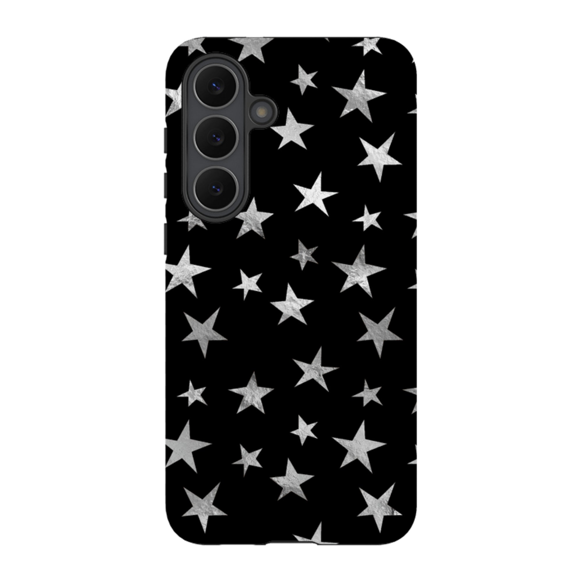 Samsung Tough Case - Black and Silver Stars