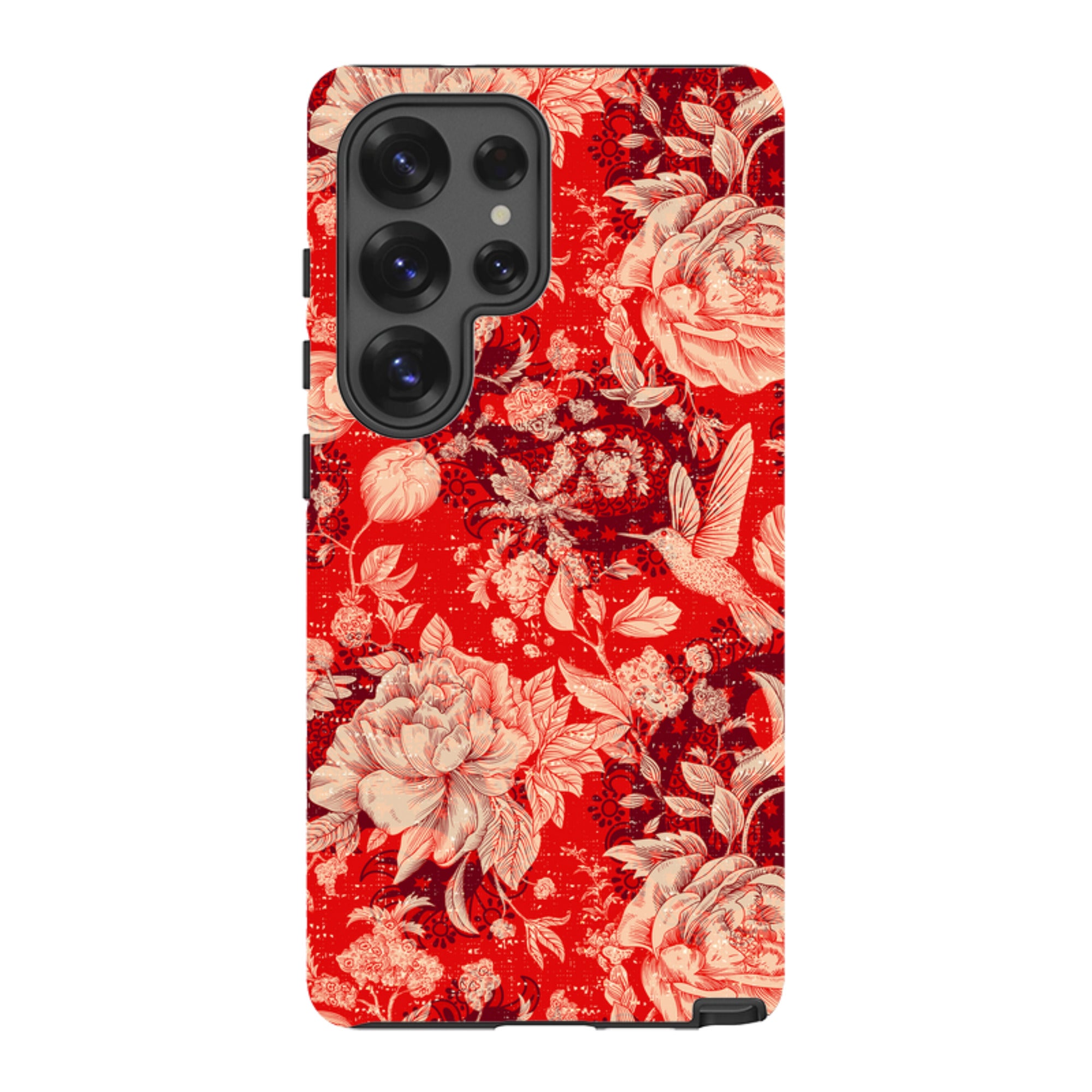 Samsung Tough Case - Red Peonies