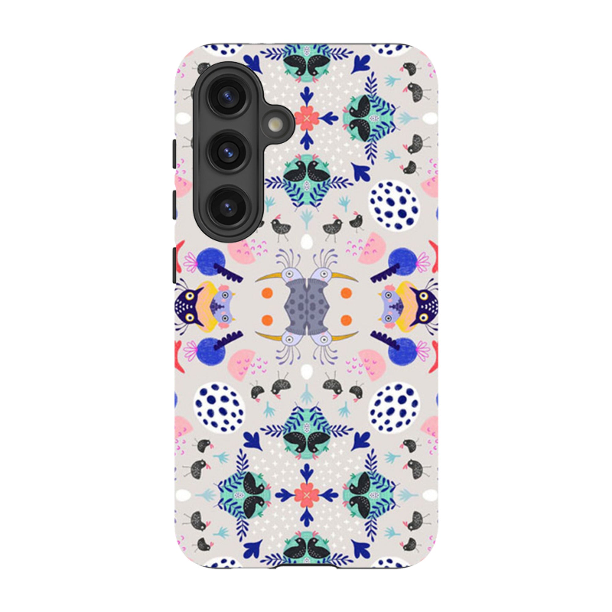 Samsung Tough Case - Crazybird Pattern By Mia Underwood