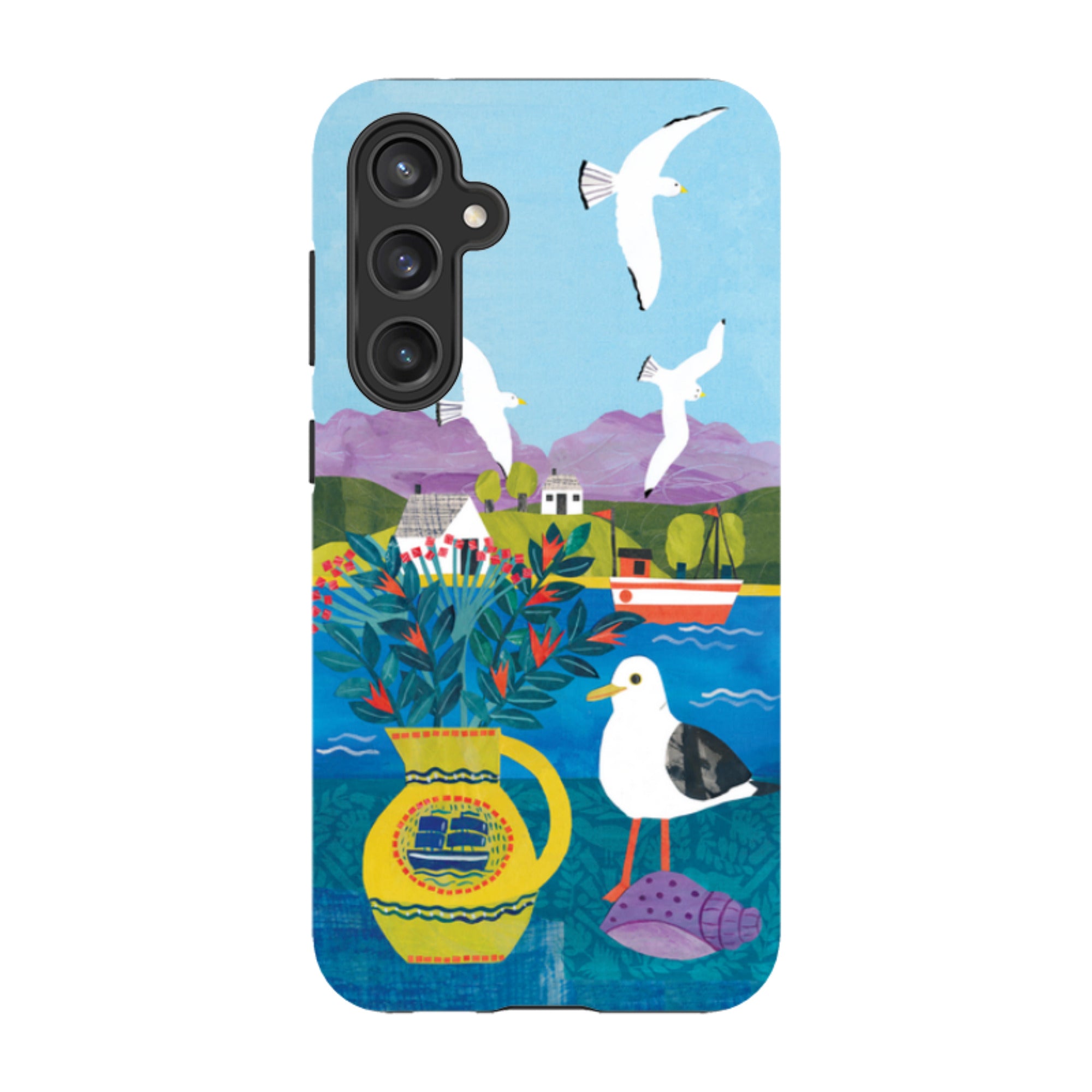 Samsung Tough  Case - Seagulls By Tracey English