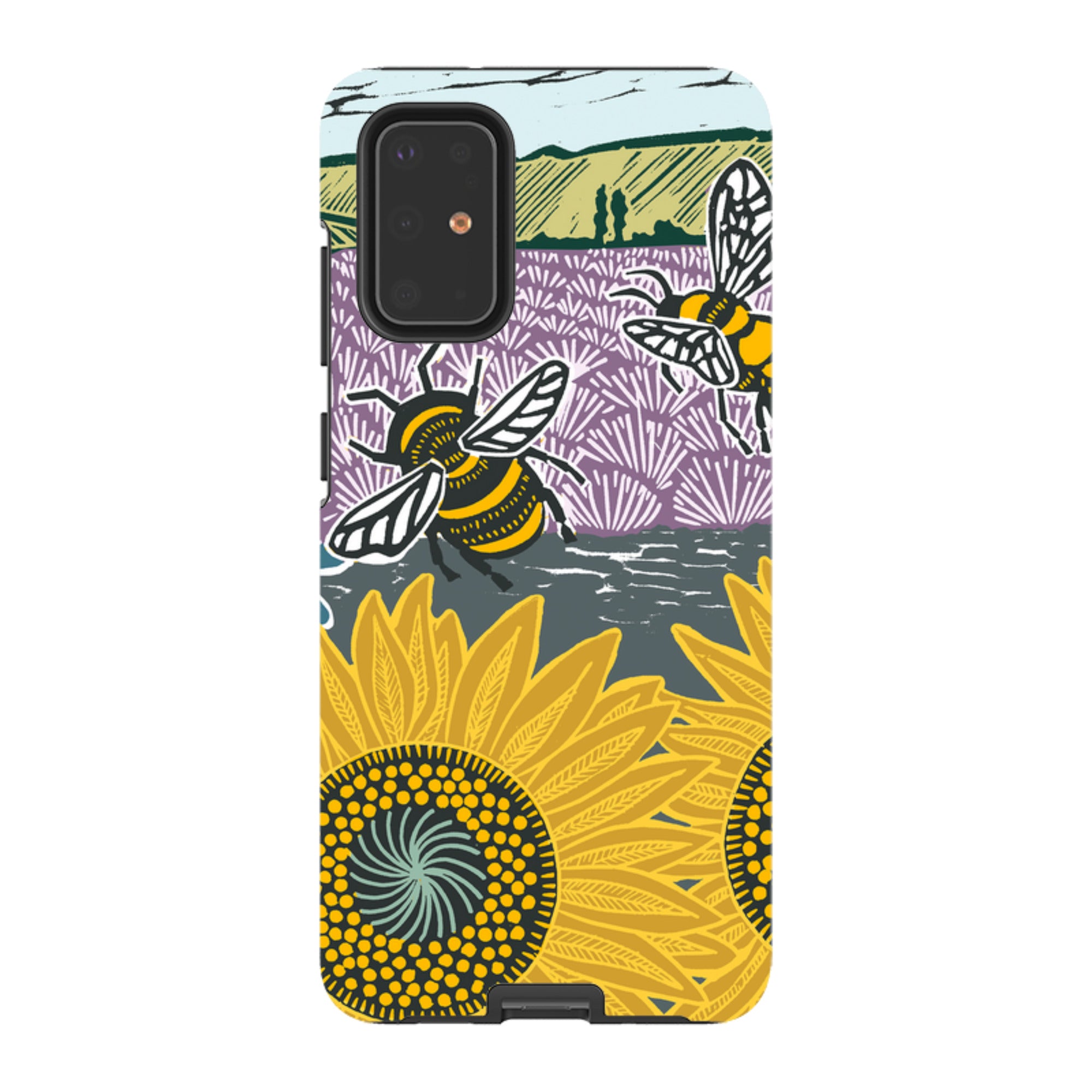 Samsung Tough Case - Bees And Sunflower By Kate Heiss