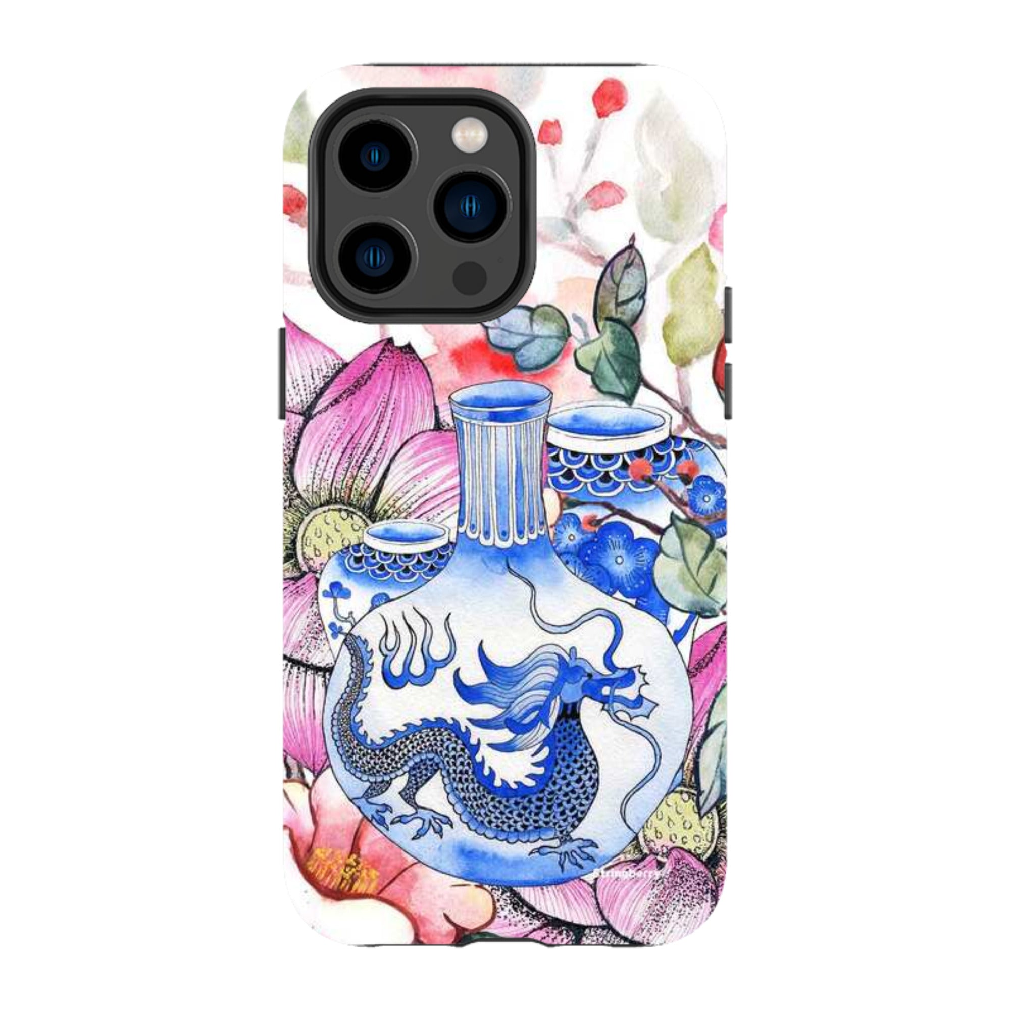iPhone MagSafe Tough Case -  Dragon Vase
