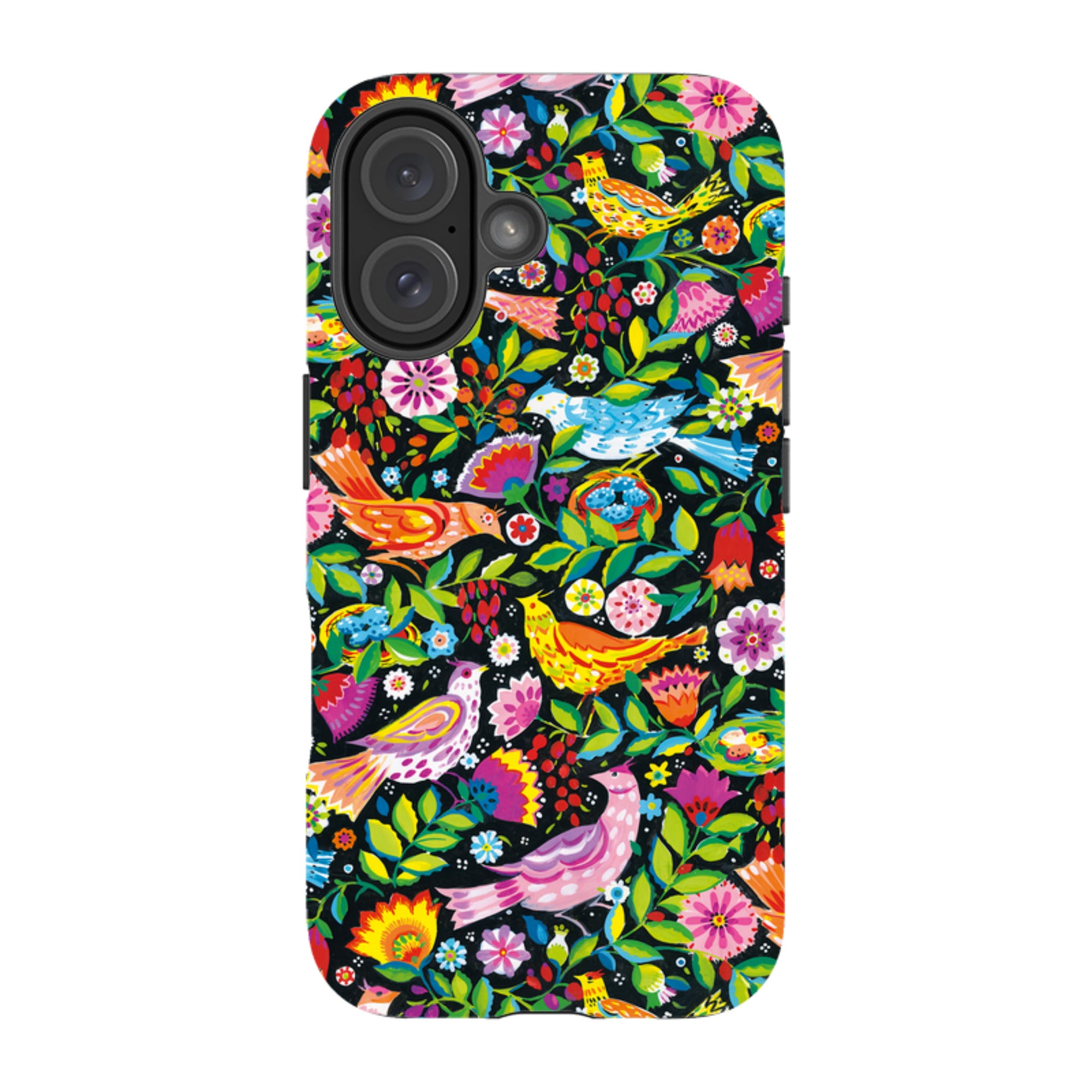 iPhone MagSafe Tough Case -  Folk Birds By Sarah Campbell