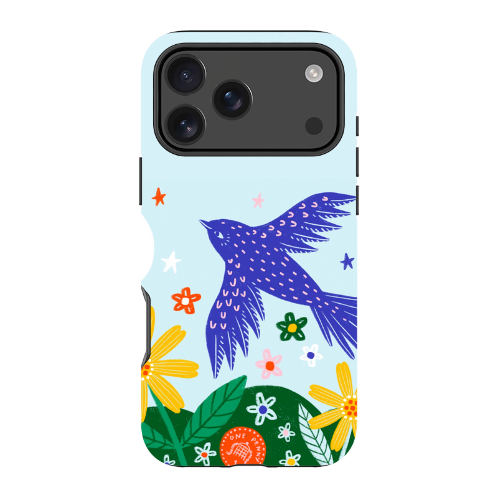 iPhone Tough Case - Bird By Lee Foster Wilson