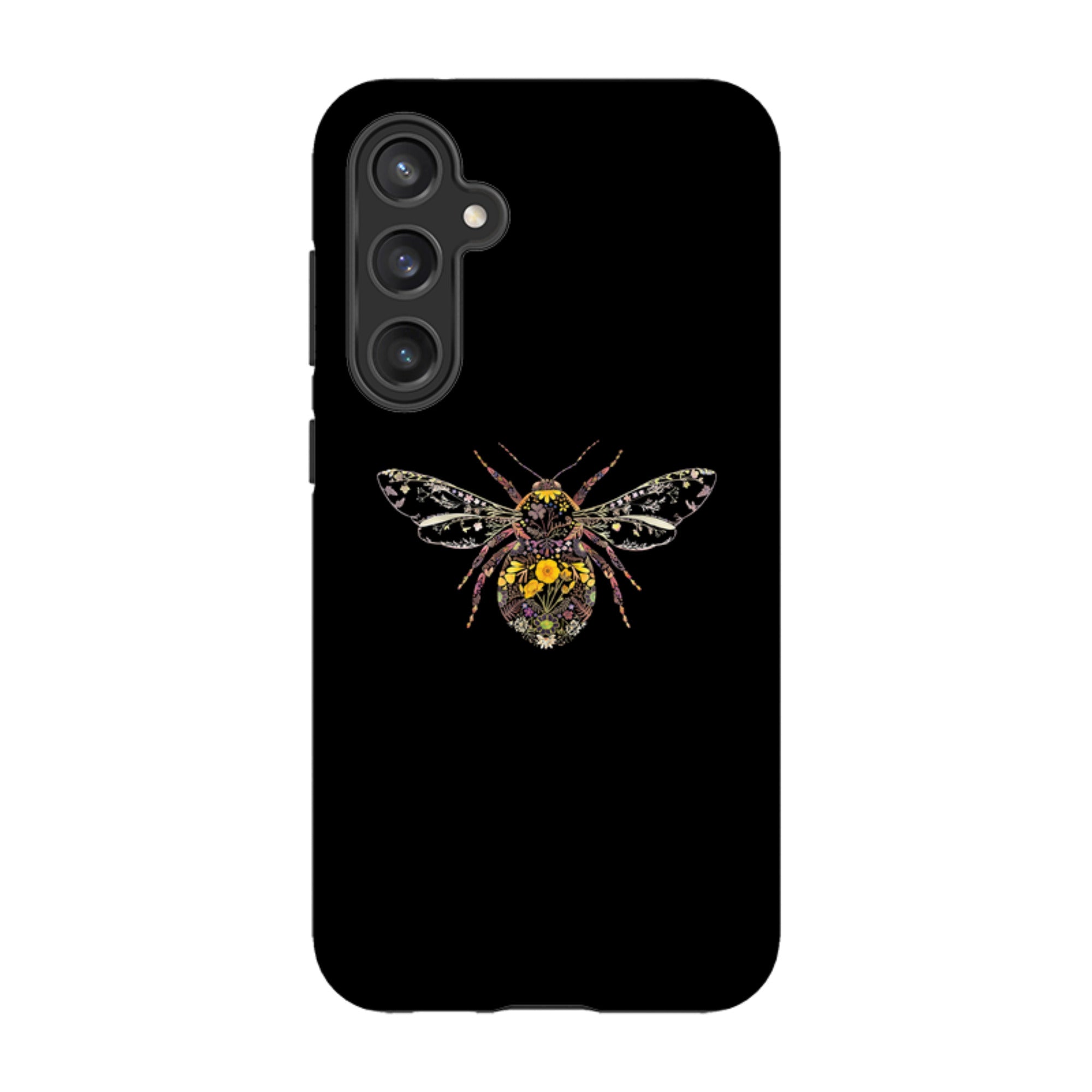 Samsung Tough  Case - Floral Bumble Bee By Helen Ahpornsiri
