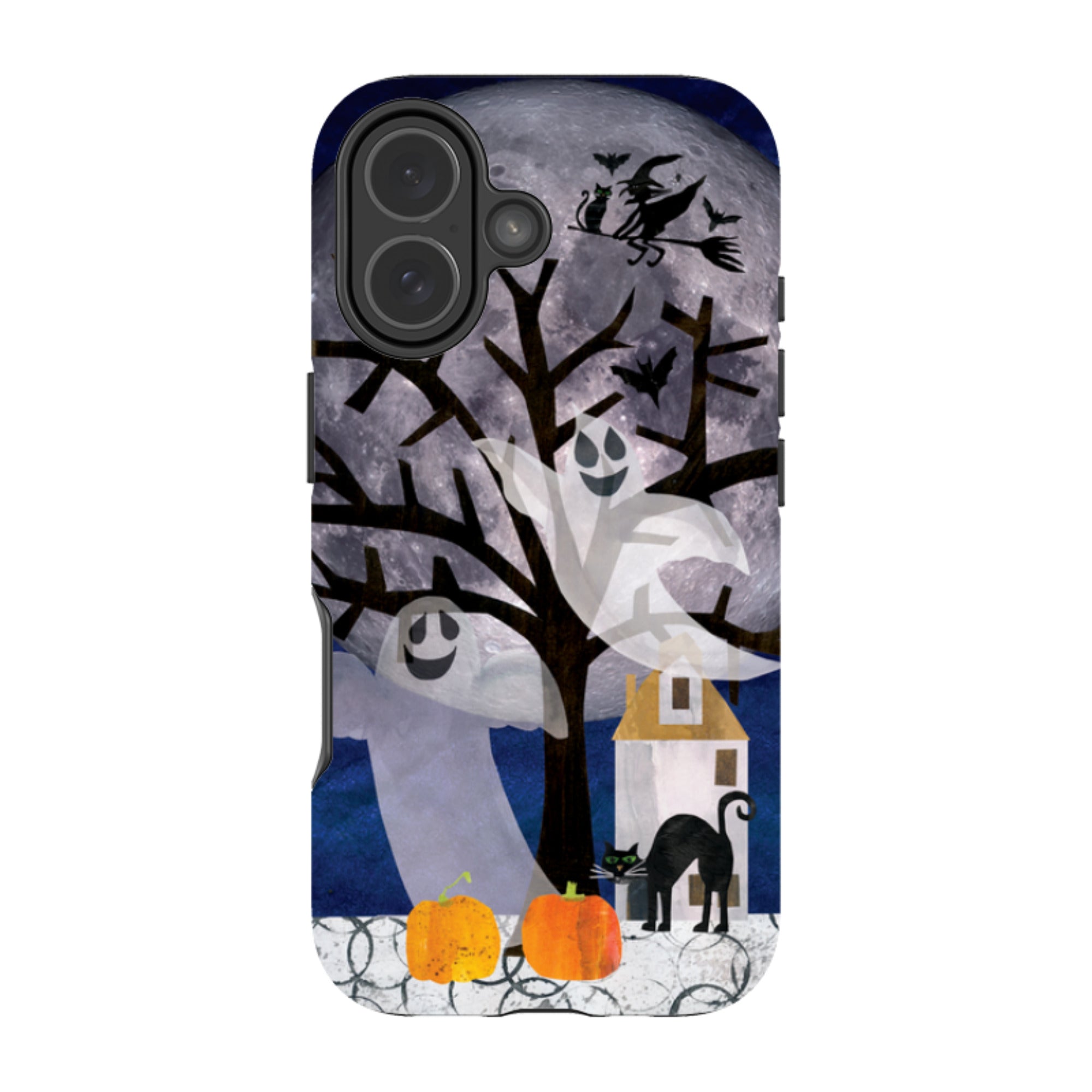 iPhone MagSafe Tough Case - Halloween Moon By Tracey English