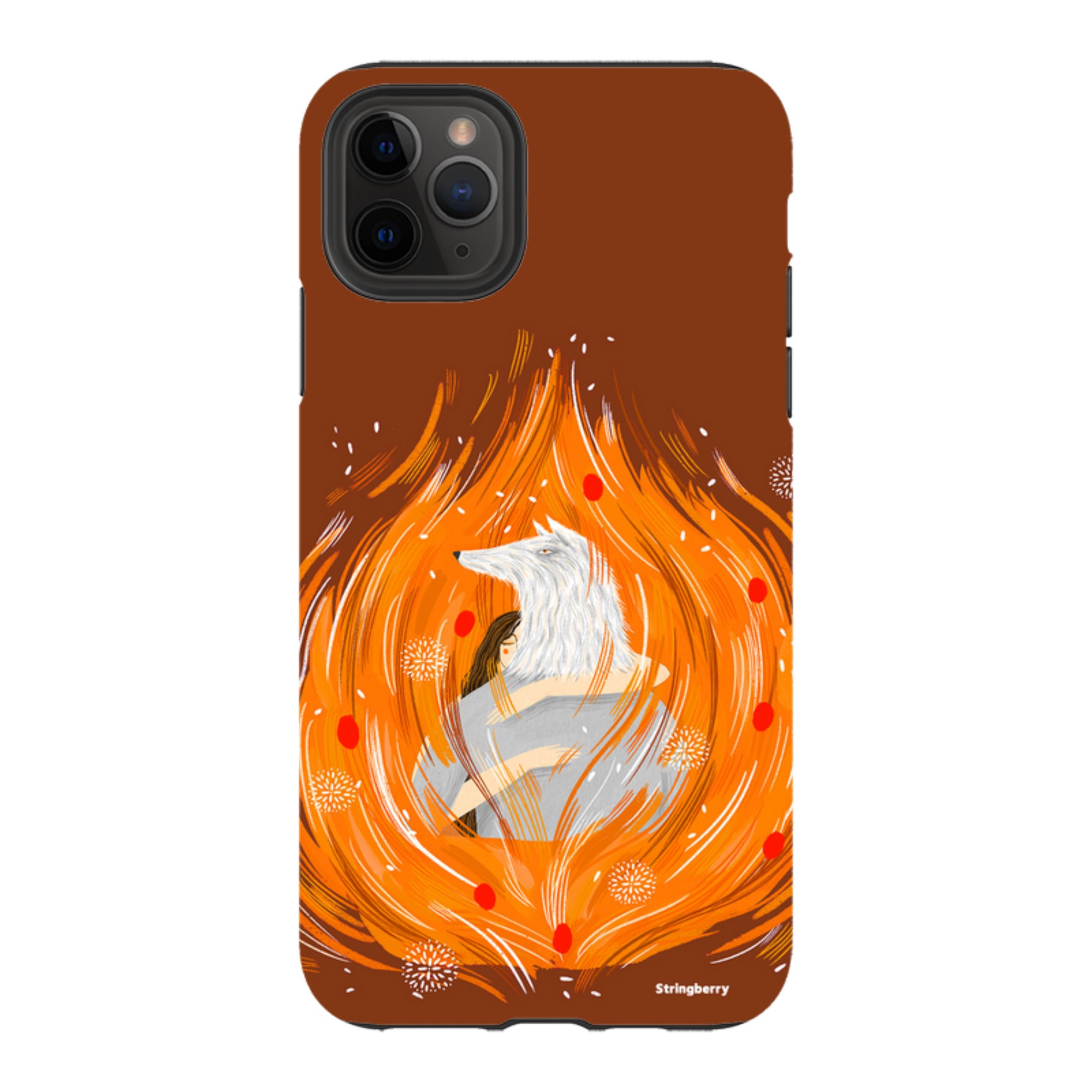 iPhone Tough Case - Fire Of Us By Madalina Andronic
