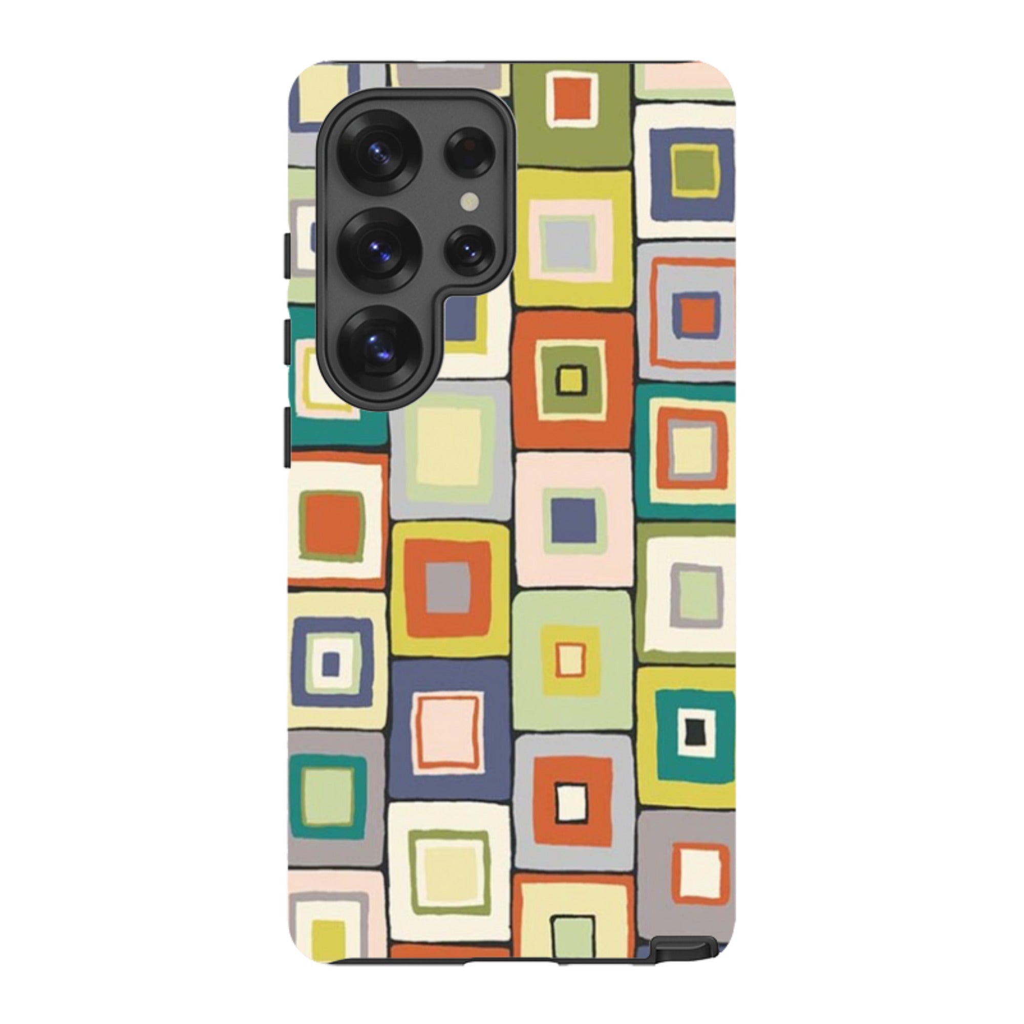 Samsung Tough Case - Atelier Blanket Squares Urbane By Sarah Campbell