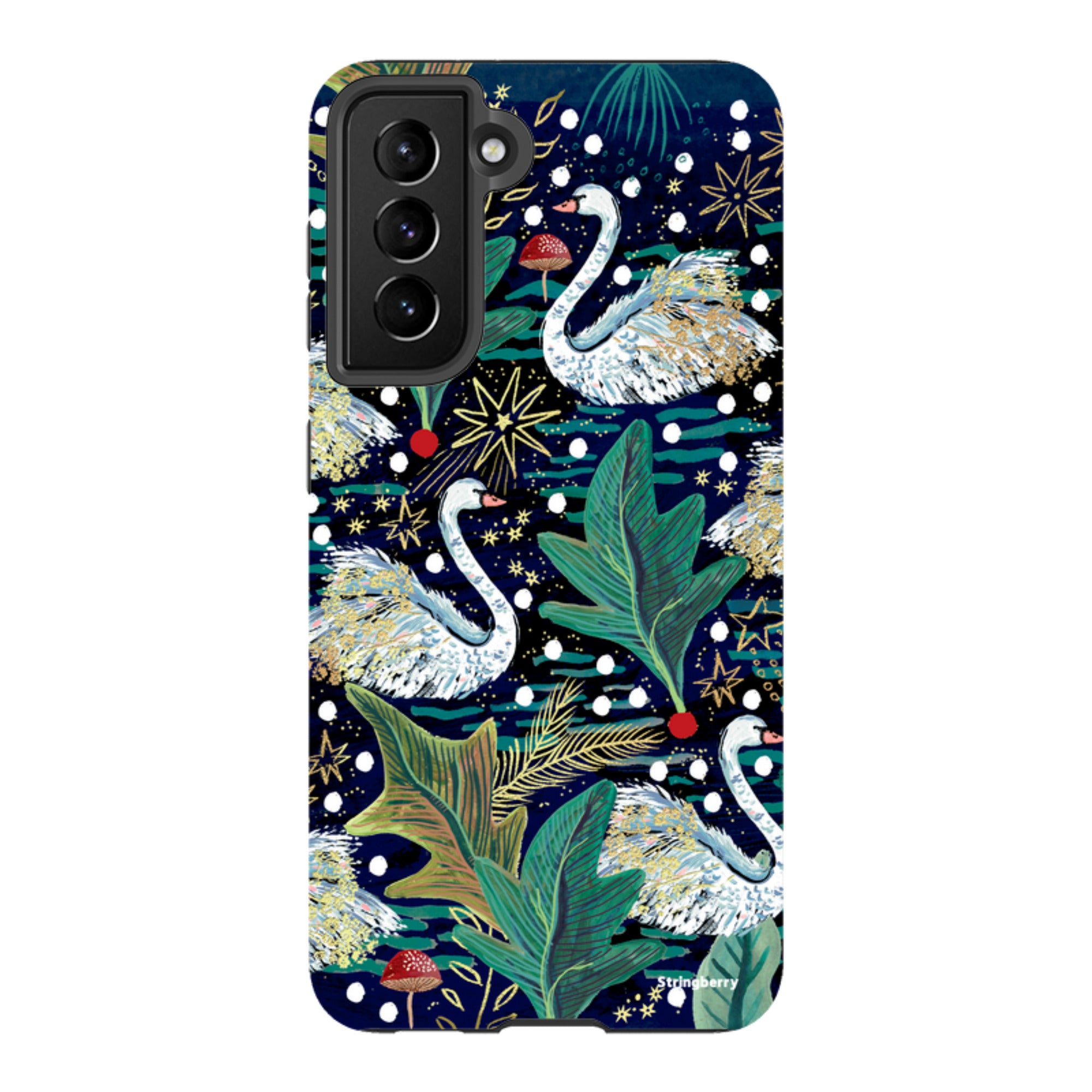Samsung Tough Case - Swan By Emma Frances Grant