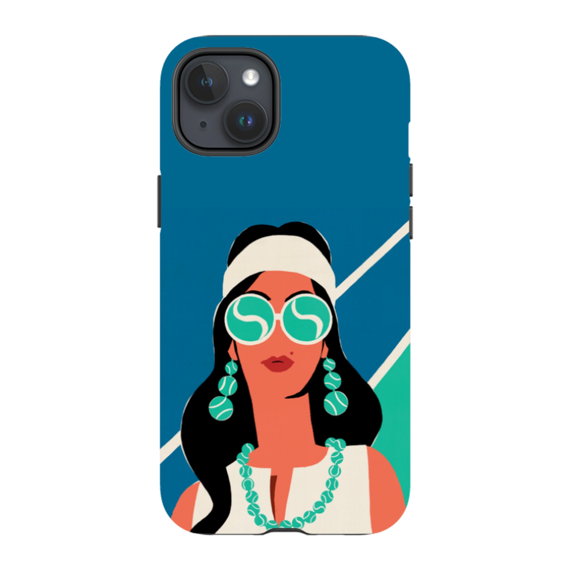 iPhone Tough Case - Tennis Fashion