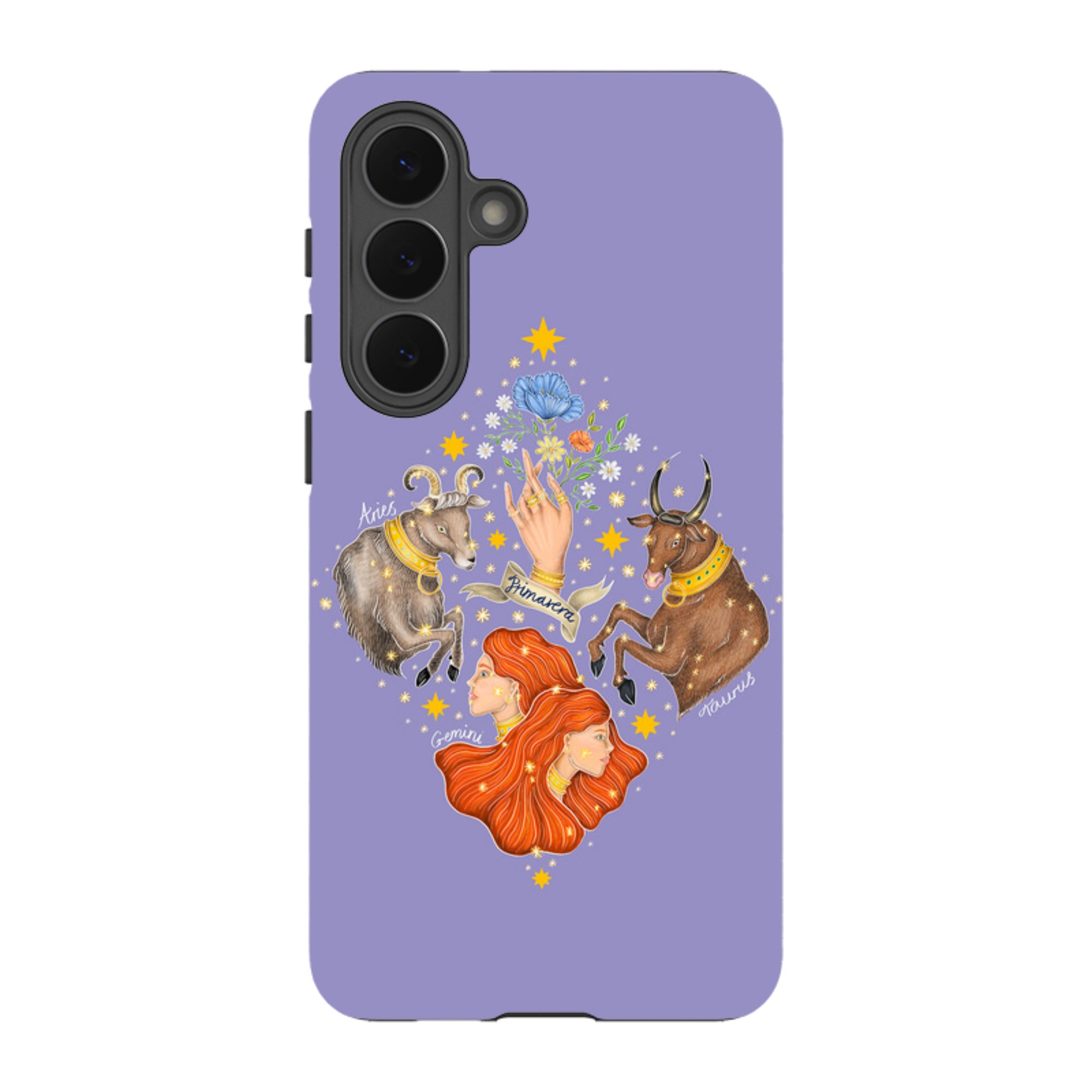 Samsung Tough Case - Spring Zodiac By Catherine Rowe