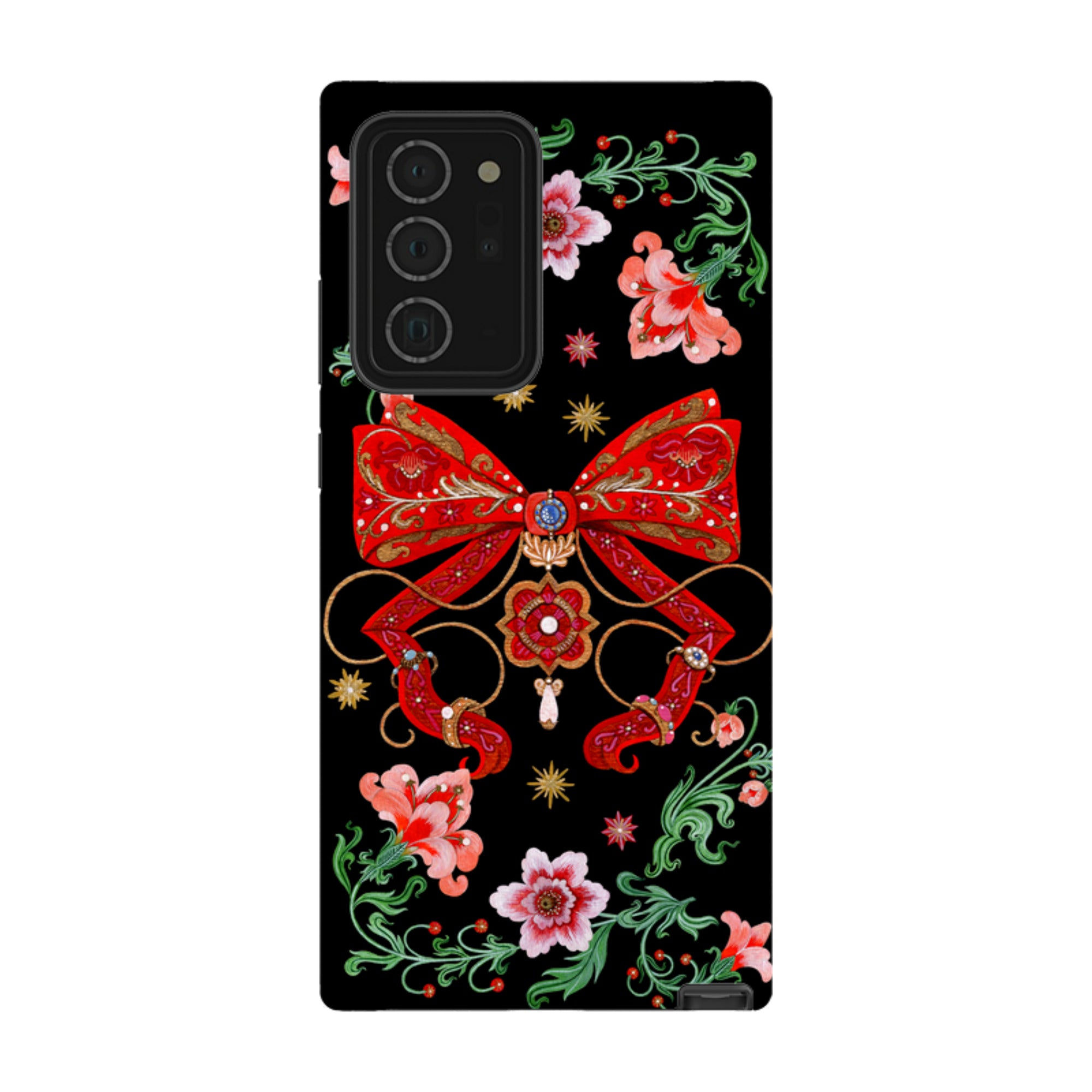 Samsung Tough  Case - Five Gold Ring By Maria Matos